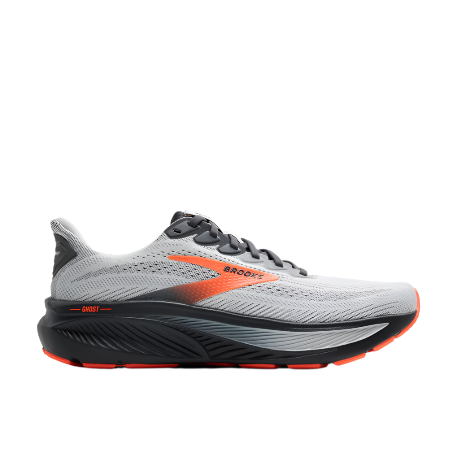  Brooks Men's Ghost 17 Dynamic Road Running Sneaker - Oyster Mushroom/Orange/Ebony、mySite、preschool7hills