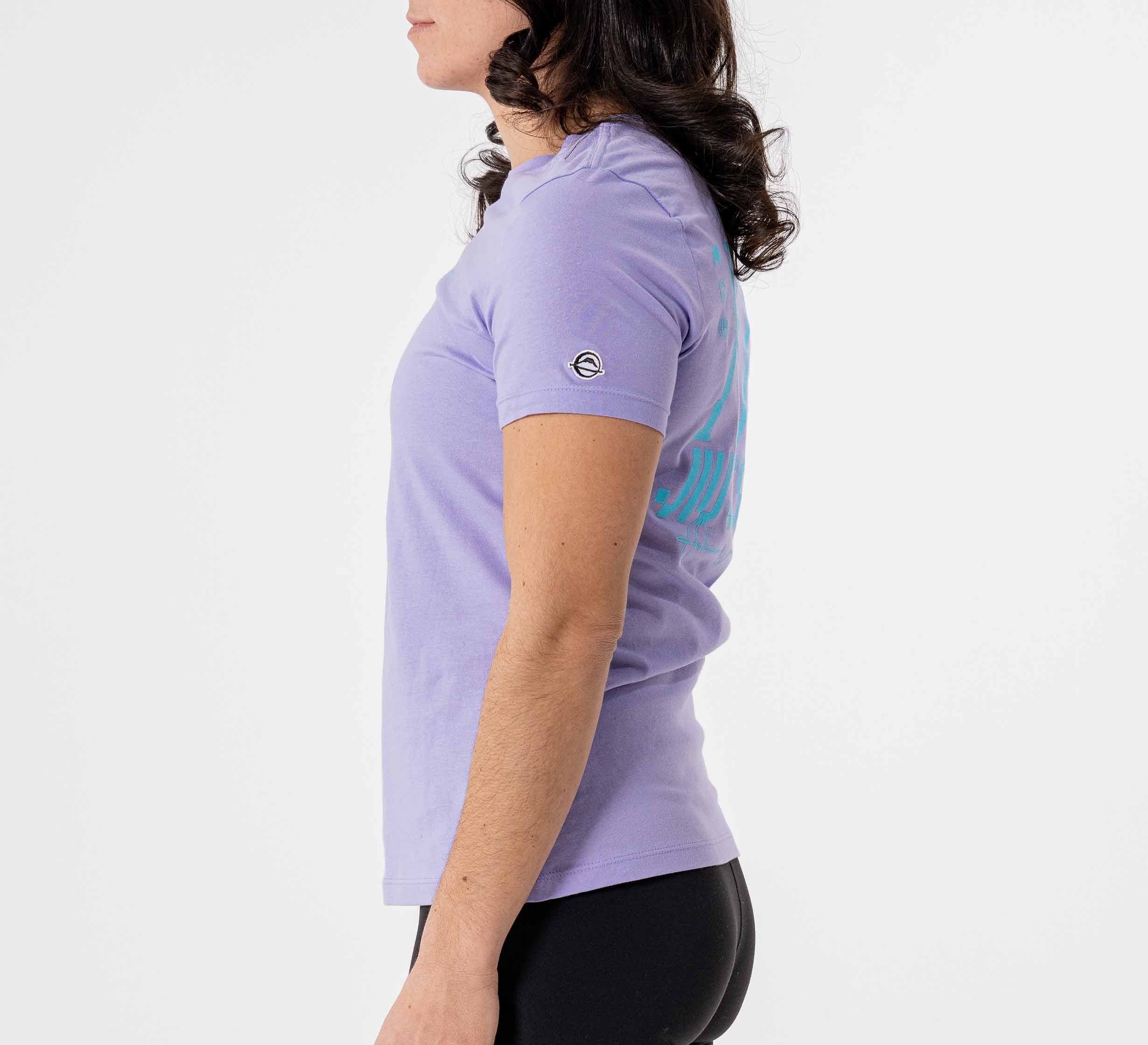 Womens Jiu Jitsu Fusion T-Shirt Lavender、mySite、gigharbornorthrealestate