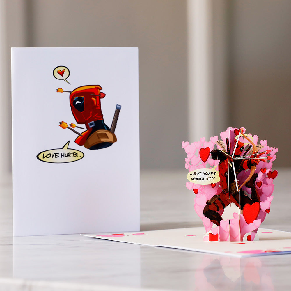 Marvel's Deadpool: Love Hurts Pop-Up Card、mySite、solidvoid