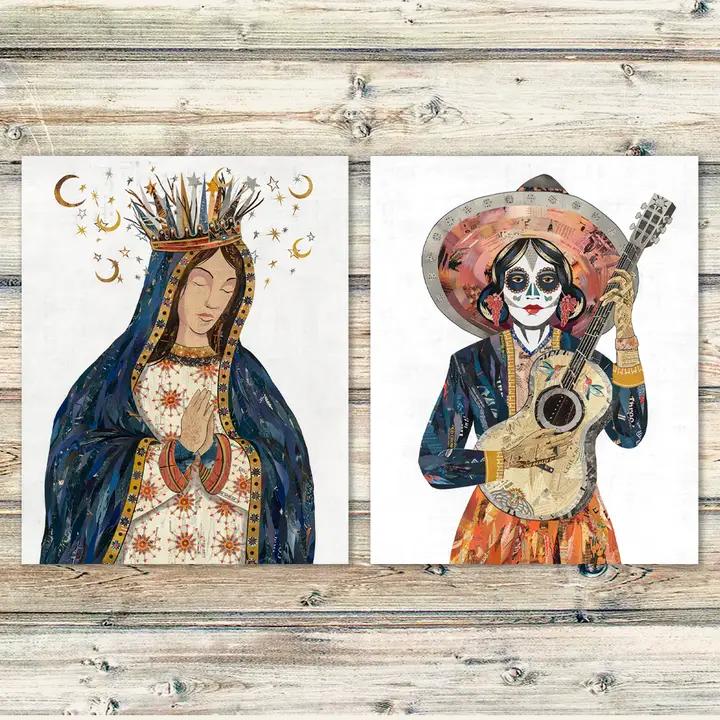 Art Print | Our Lady of Guadalupe Wall Art | Celestial Queen、mySite、g9winljtr