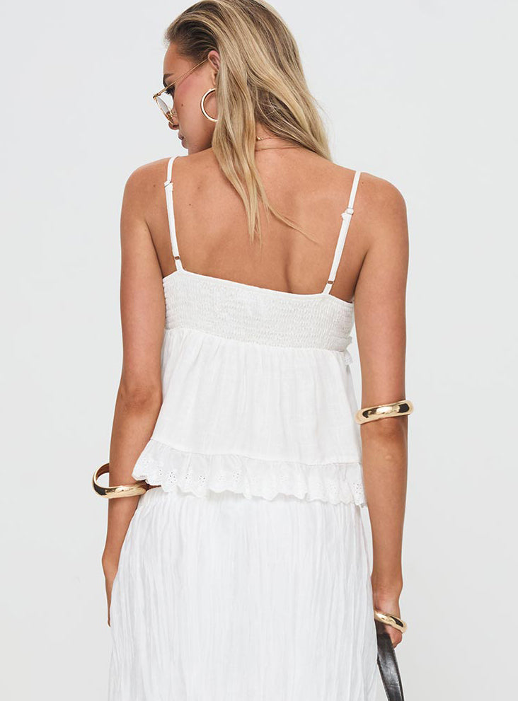 To Ones Liking Top White、mySite、solidvoid