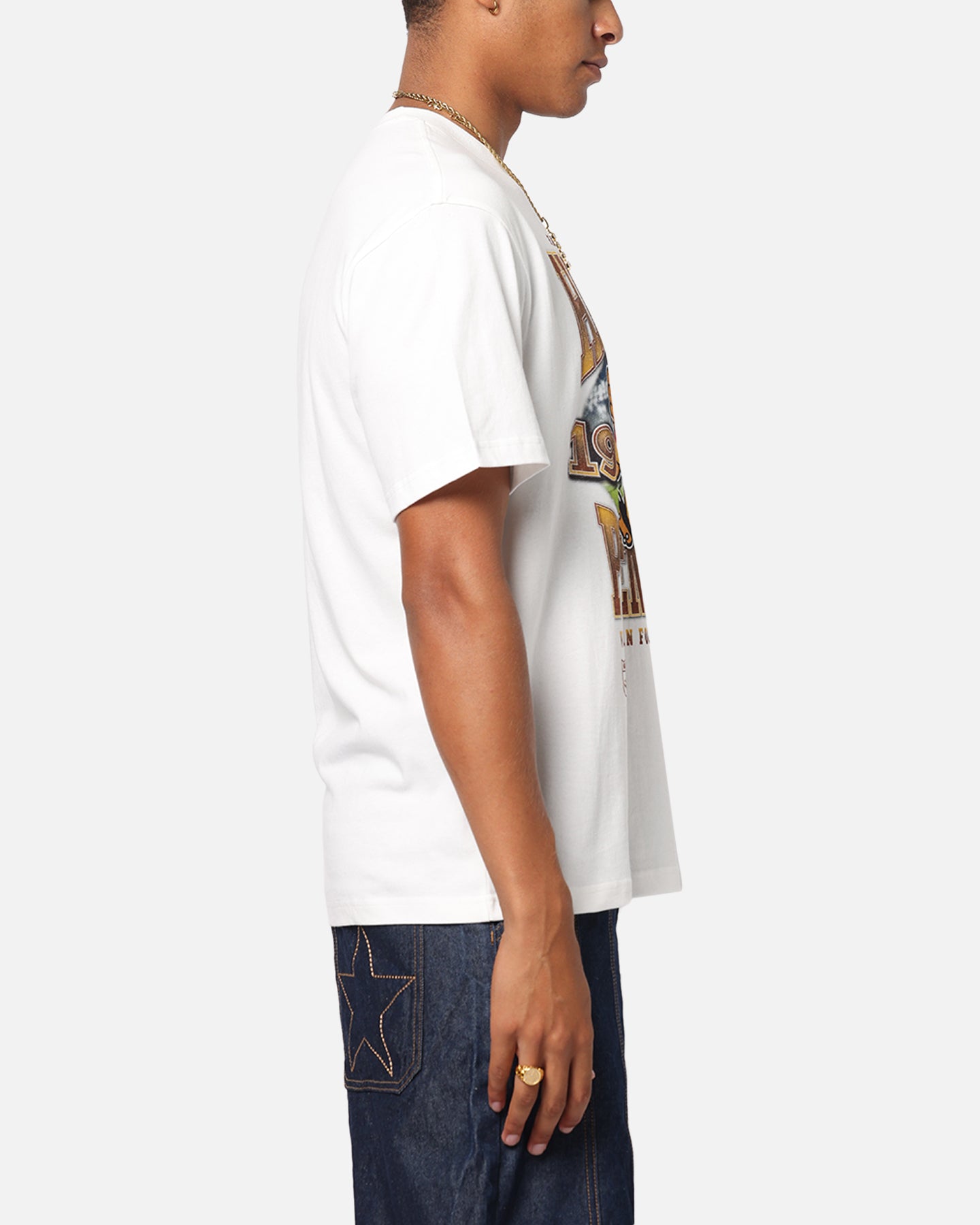 Mitchell & Ness Hawthorn Hawks Mascot T-Shirt Vintage White、mySite、zt4zffjzw