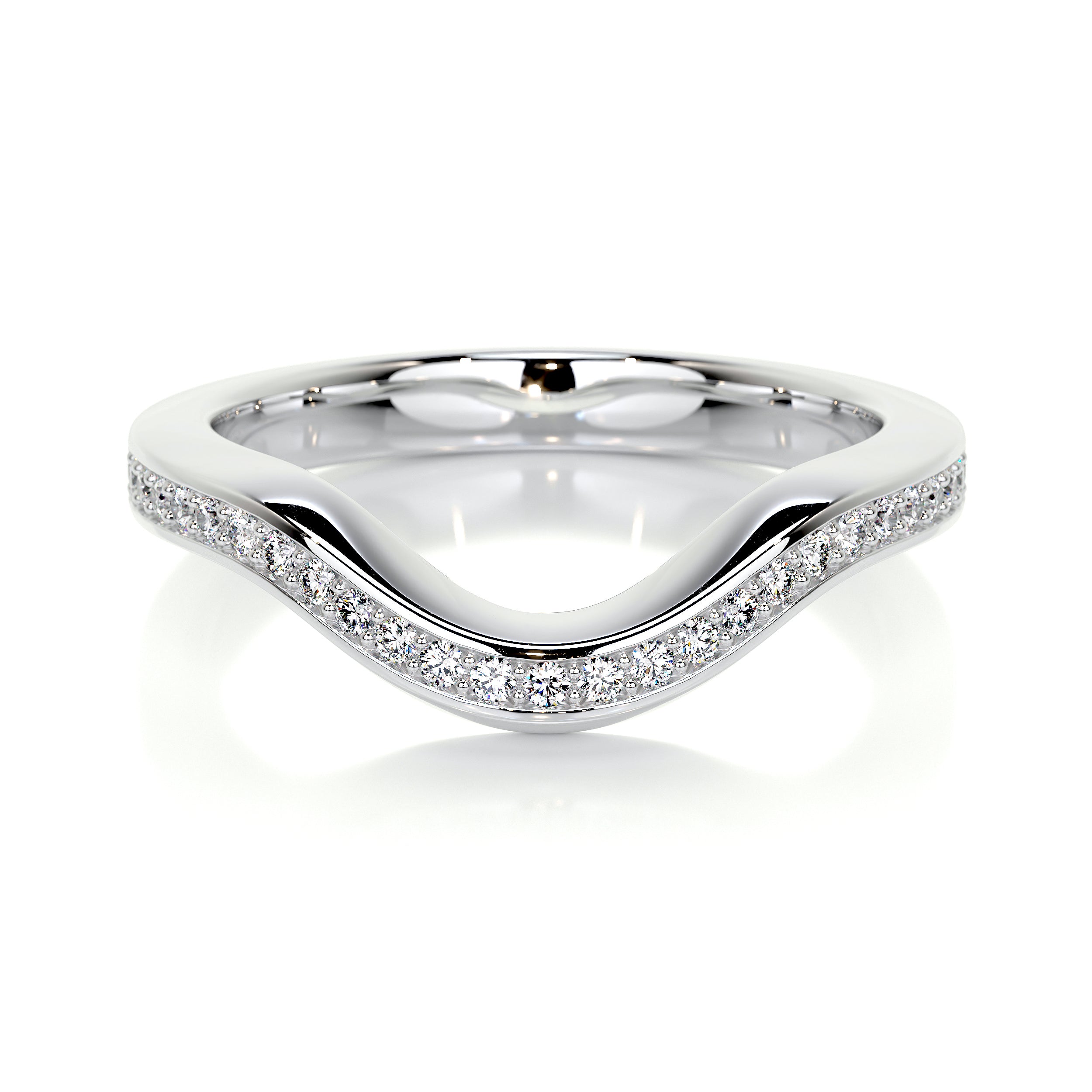 Lucy Lab Grown Diamond Wedding Ring (0.30 Carat) -18K White Gold、mySite、hinf8tx79