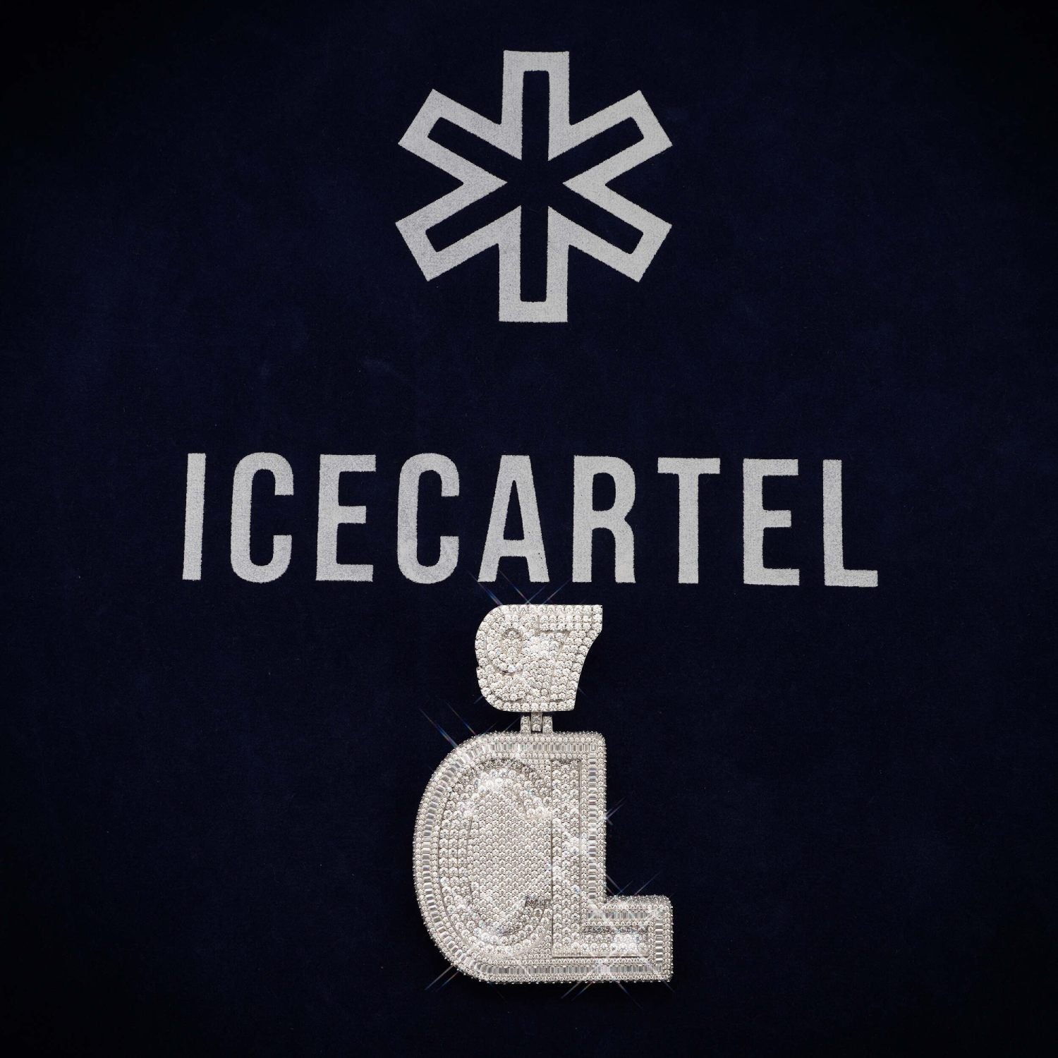 CL 97 Custom Name Moissanite Pendant 14K Gold、mySite、hinf8tx79