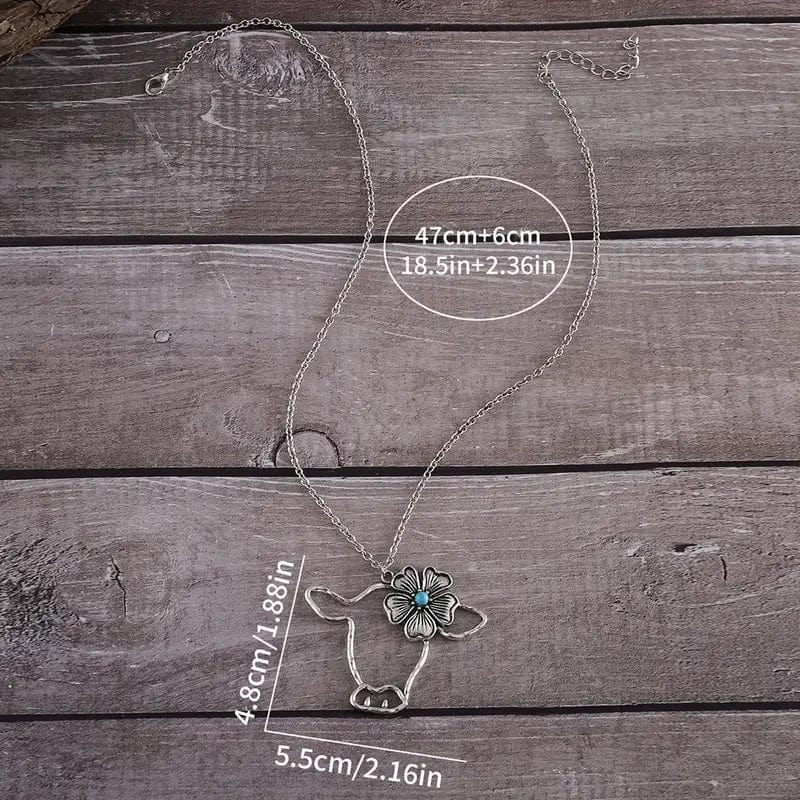 Western Pig and Cow Fashion Necklaces so Cute!、mySite、g9winljtr