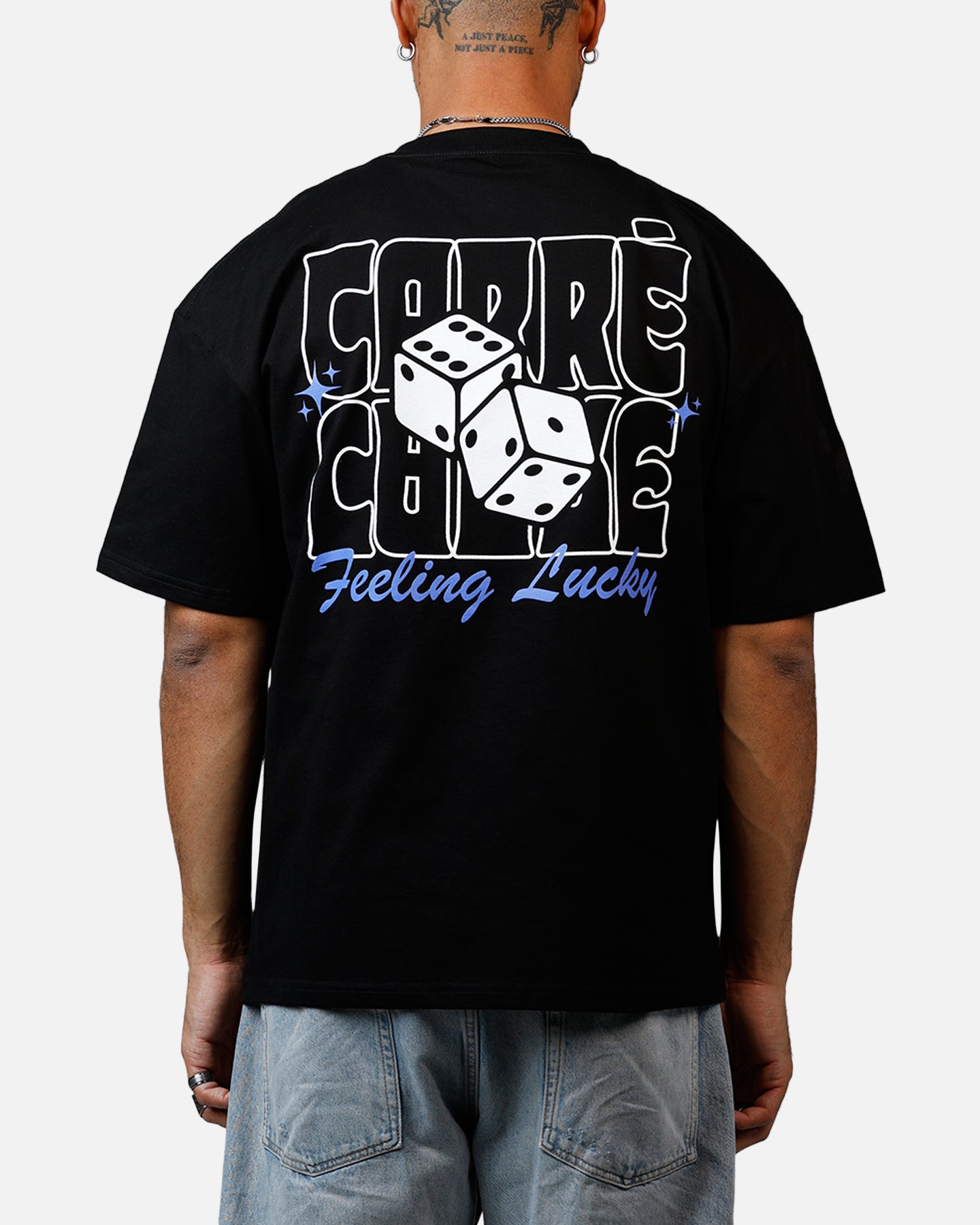 Carre Feeling Lucky T-Shirt Black、mySite、zt4zffjzw