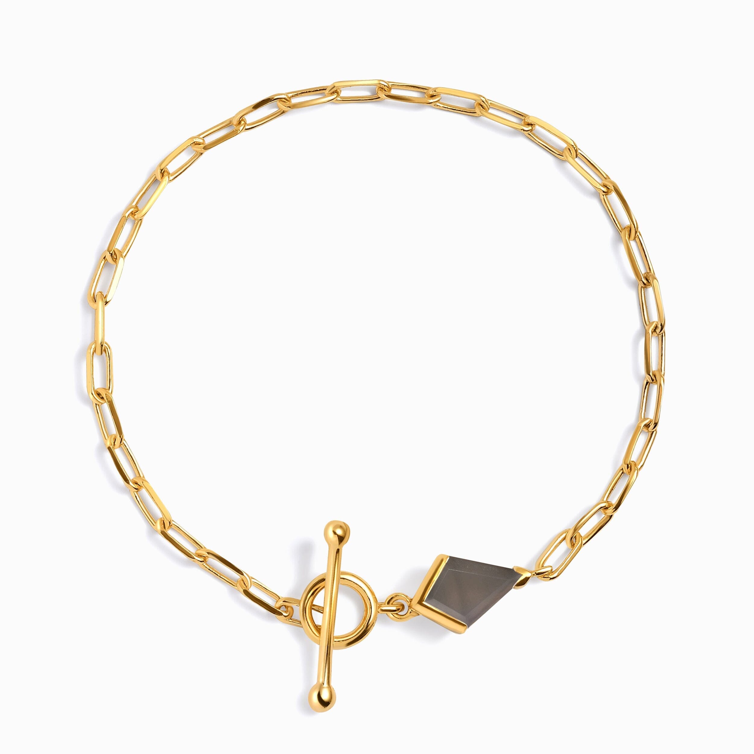 Grey Agate Widelink Bracelet - Heroine T-Lock、mySite、hinf8tx79