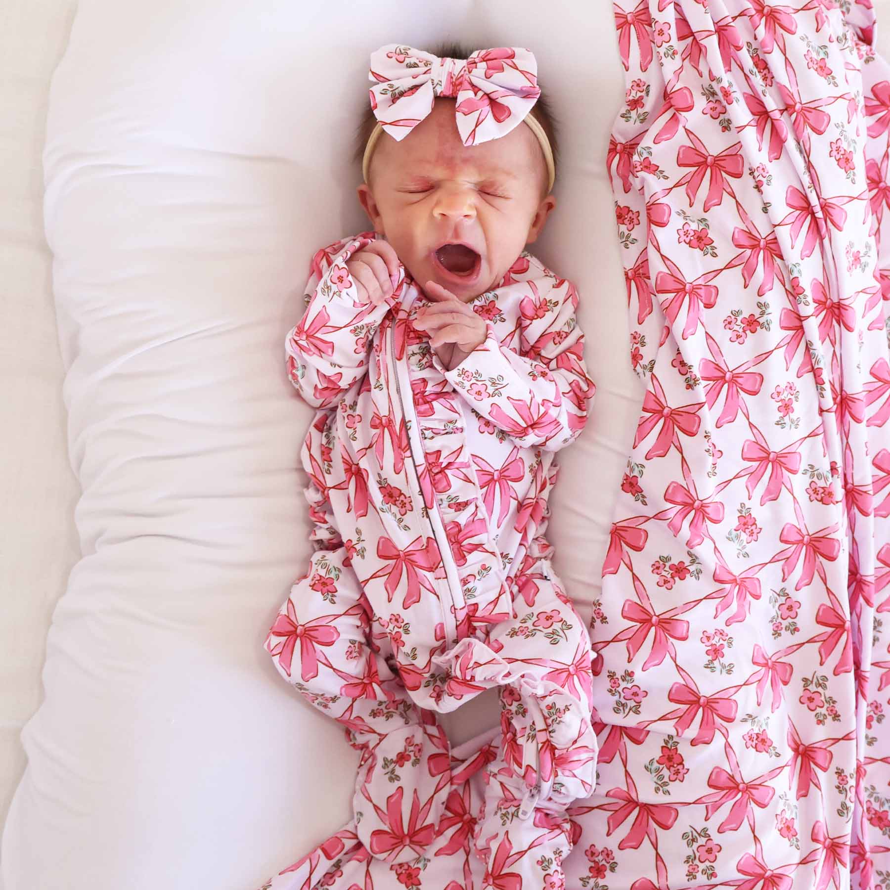  Bow Besties Ruffle Zipper Footie、mySite、layawaytickets