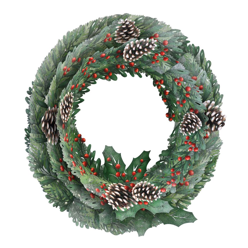 Winter Greens Wreath、mySite、solidvoid