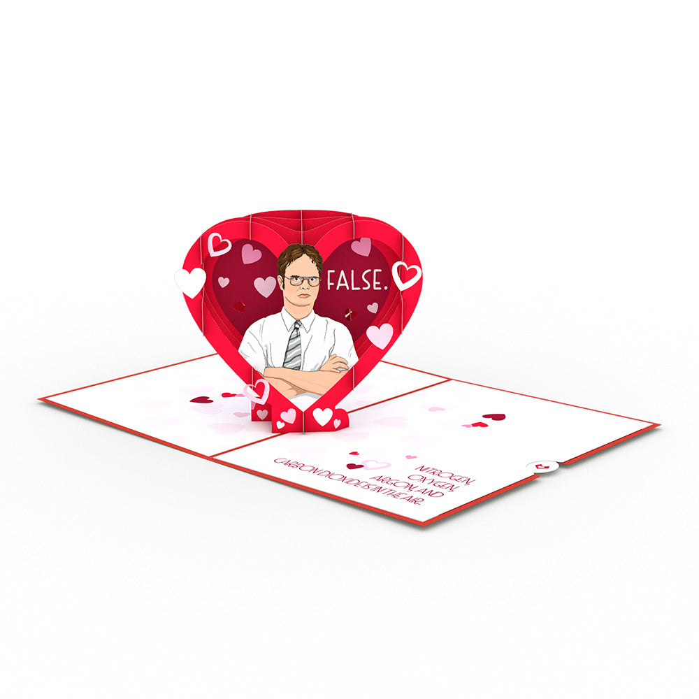The Office Love Is In The Air Pop-Up Card、mySite、solidvoid