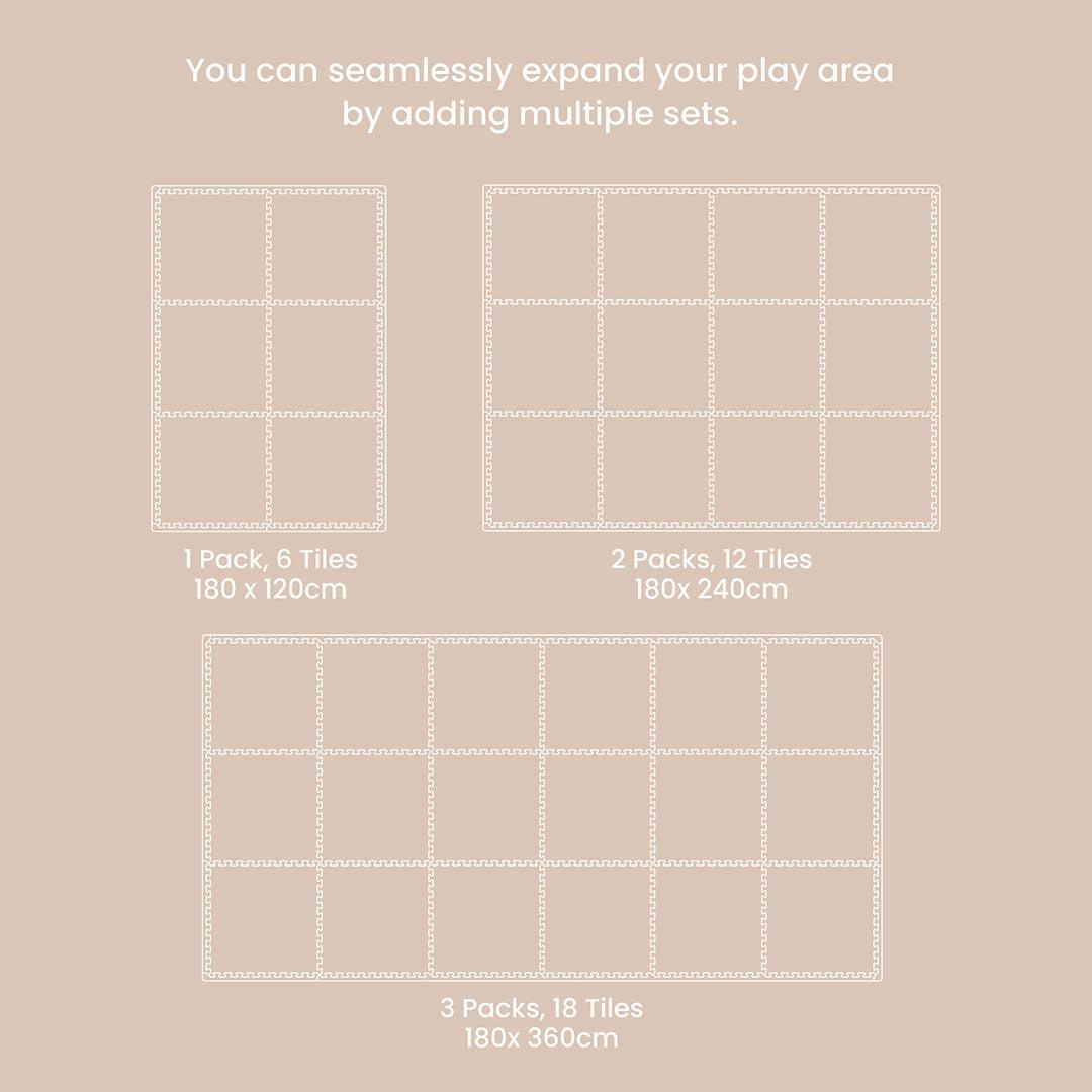  Tutti Bambini Infinity Baby Playmat Orbital - Oatmeal、mySite、merchandisen