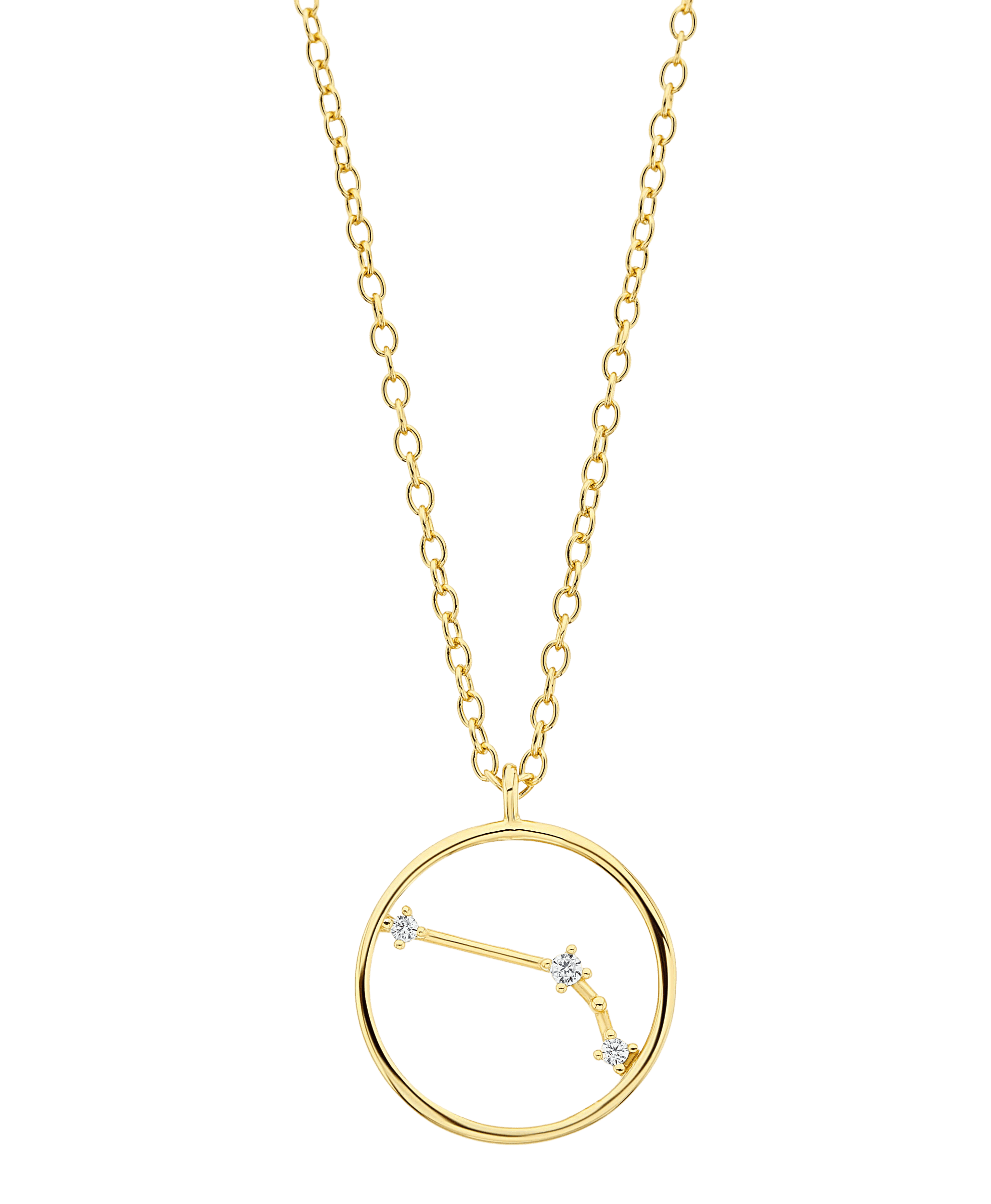 Zodiac Necklace Aries 18ct Gold Plated、mySite、botmansion