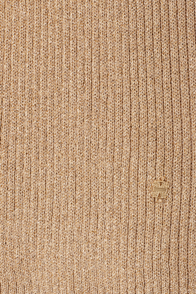 Gold Rib Knit Vest、mySite、solidvoid