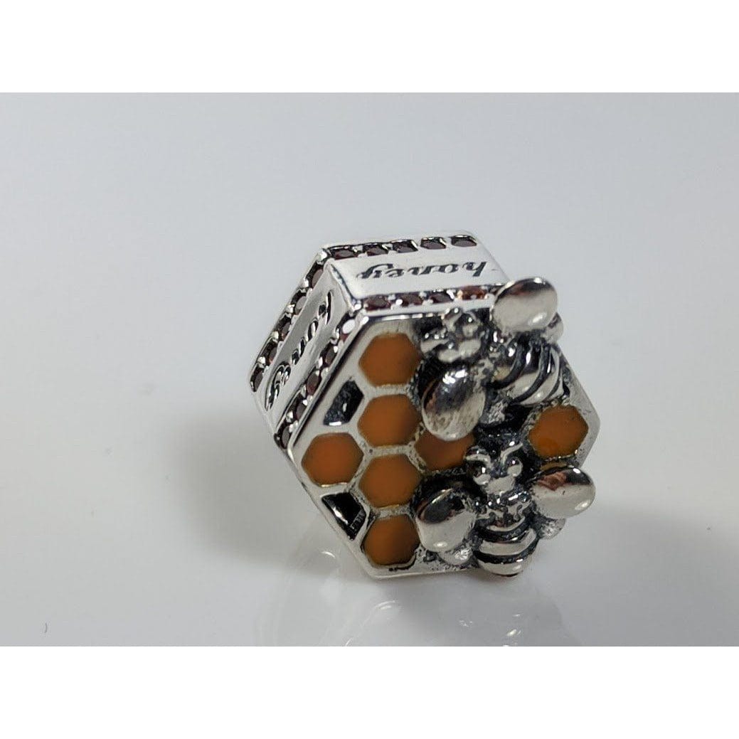 Honey Bee Charms Sterling Silver-Pandora Style、mySite、g9winljtr