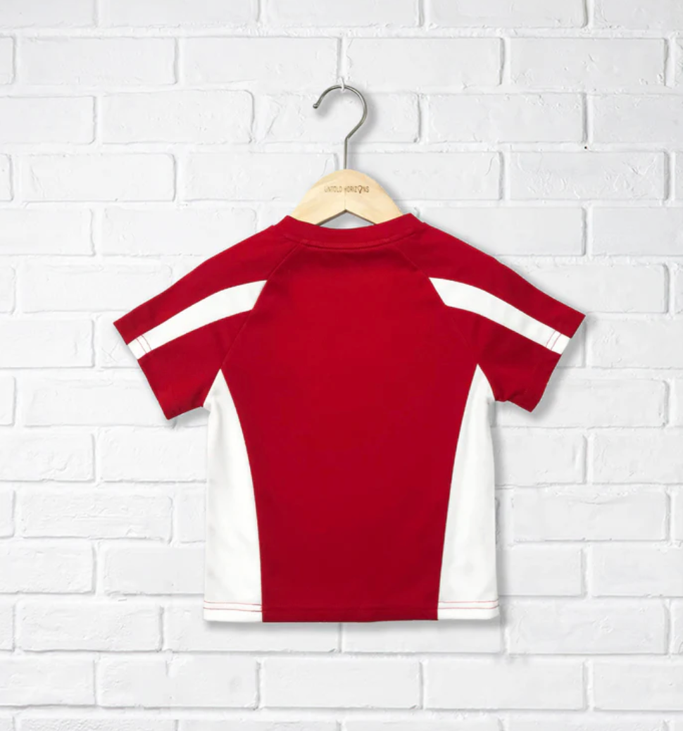 CDNIS Nursery Round Neck Short Sleeve Shirt、mySite、g9winljtr