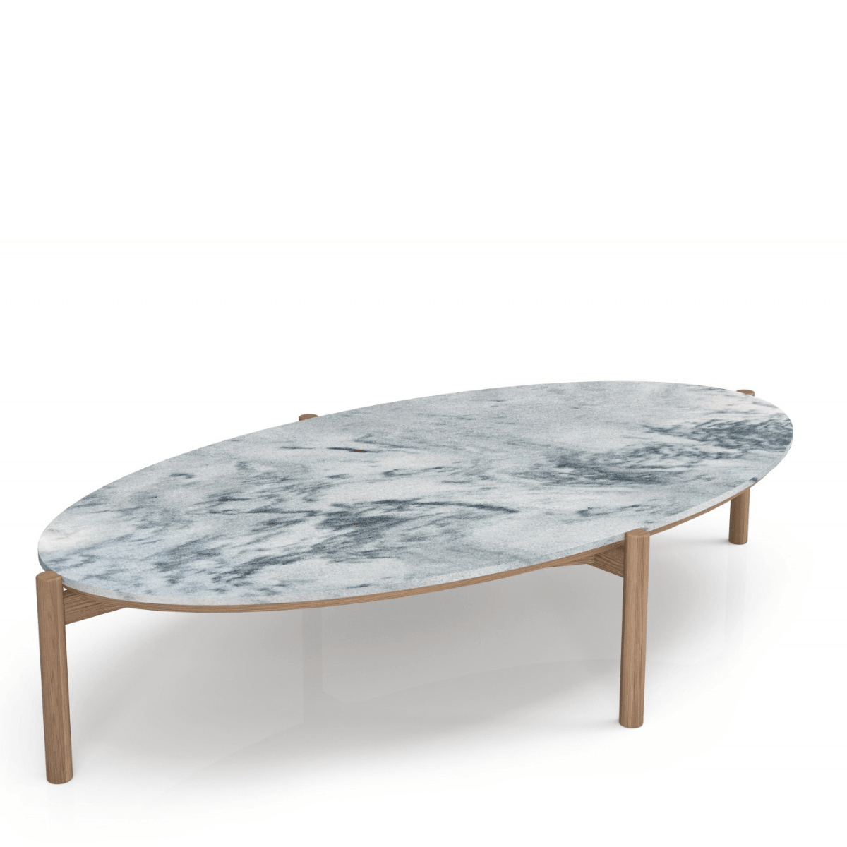 Bowie Coffee Table with Stone Top、mySite、neckold