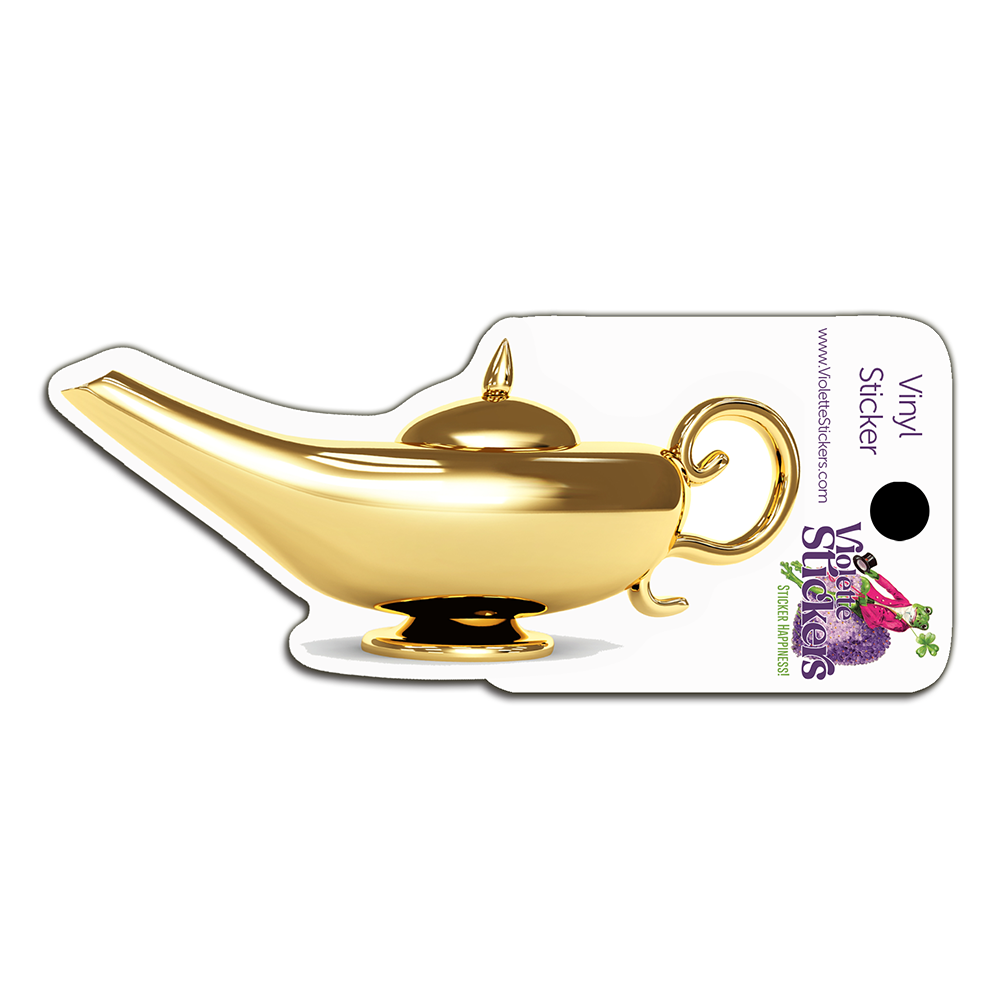  Magic Lamp Vinyl Sticker Decal、mySite、ghnorth