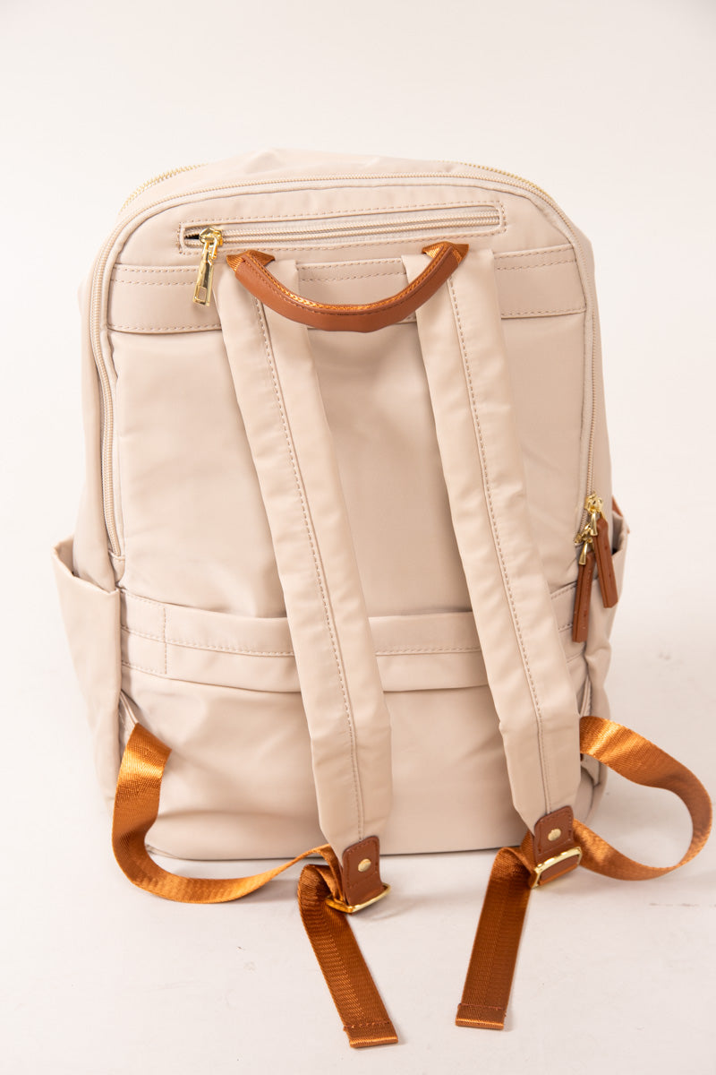 Sophistication Backpack - Tan、mySite、hinf8tx79
