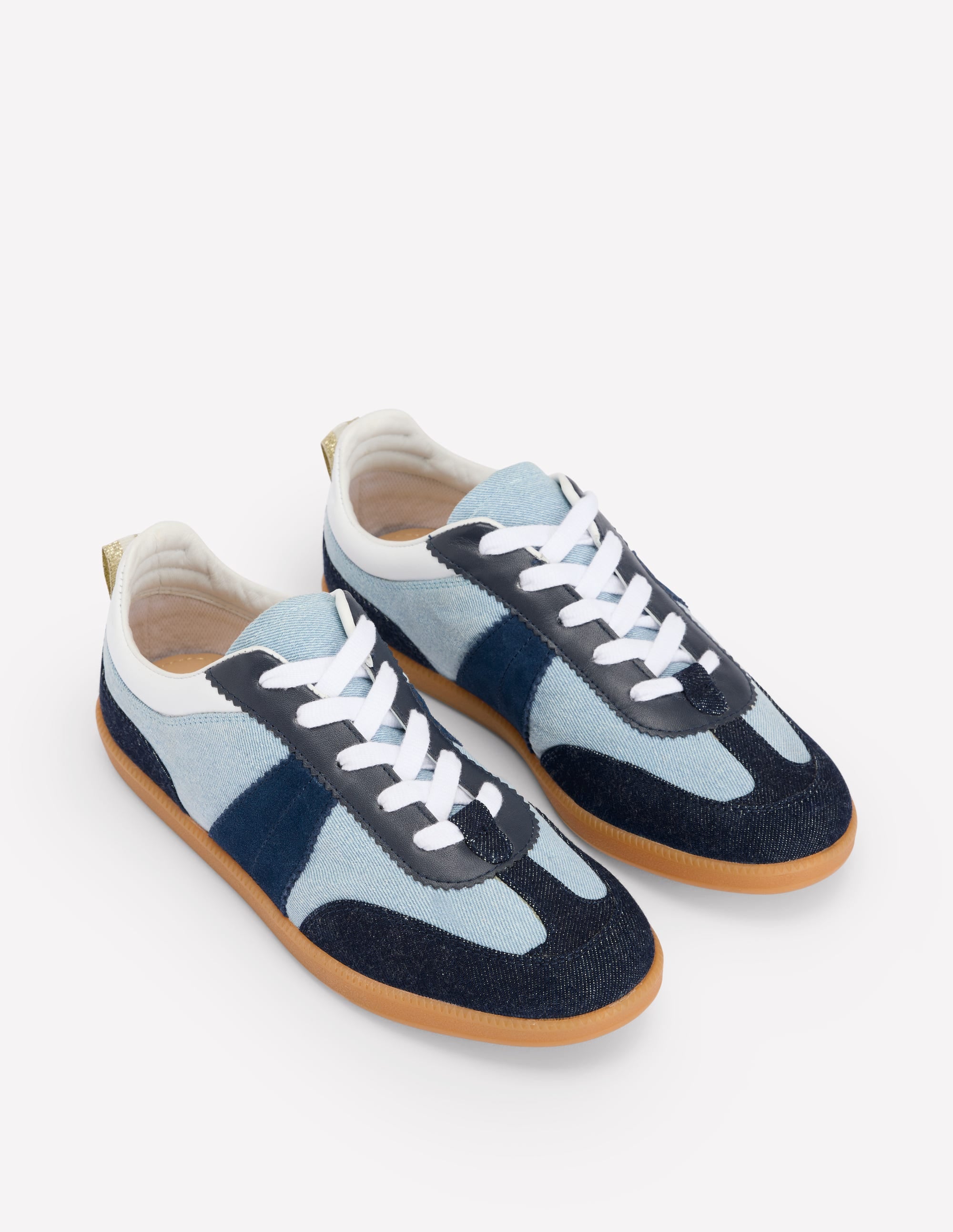  Erin Retro Tennis Trainers-Denim、mySite、ashleygrahame