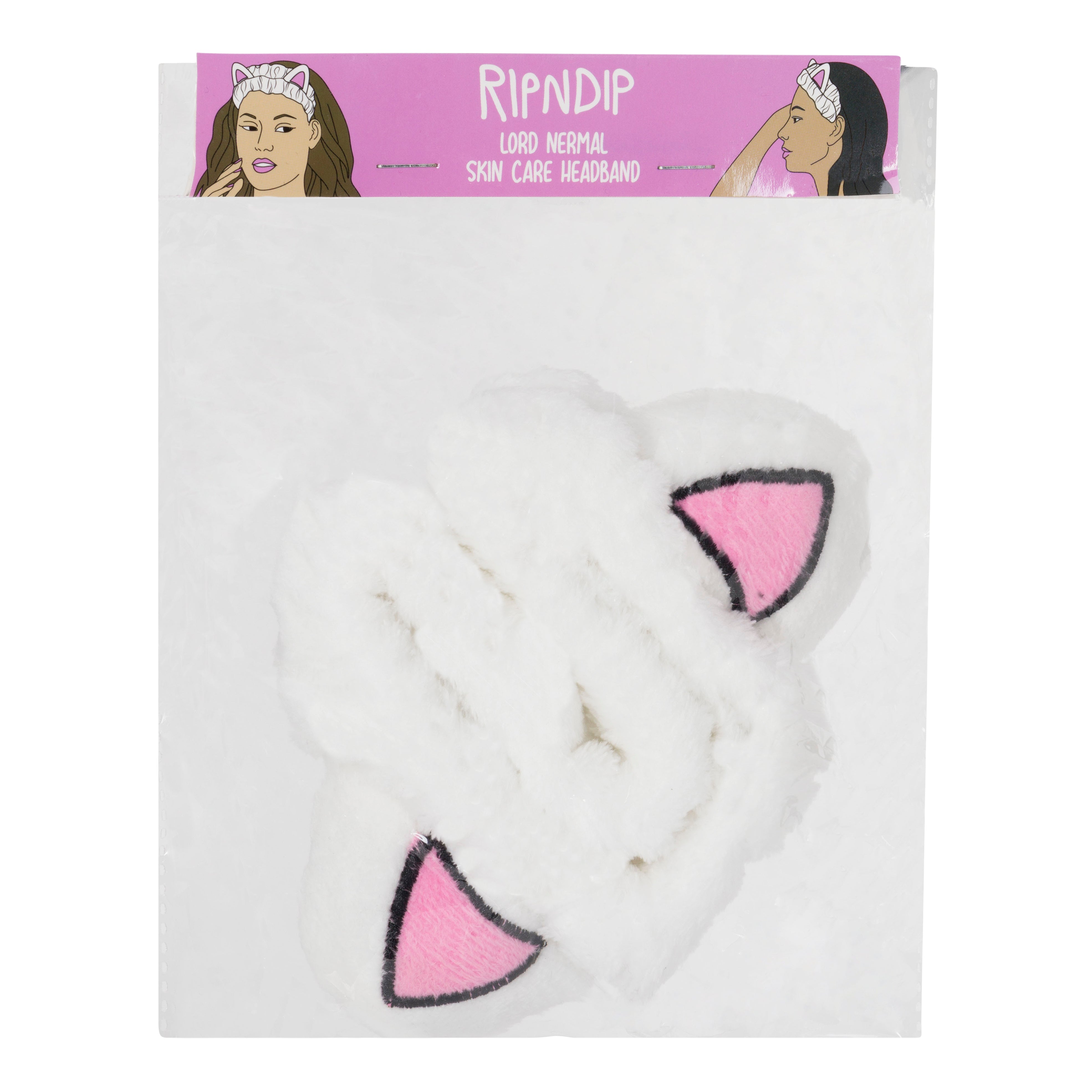  Lord Nermal Skincare Headband (White)、mySite、merchandisen