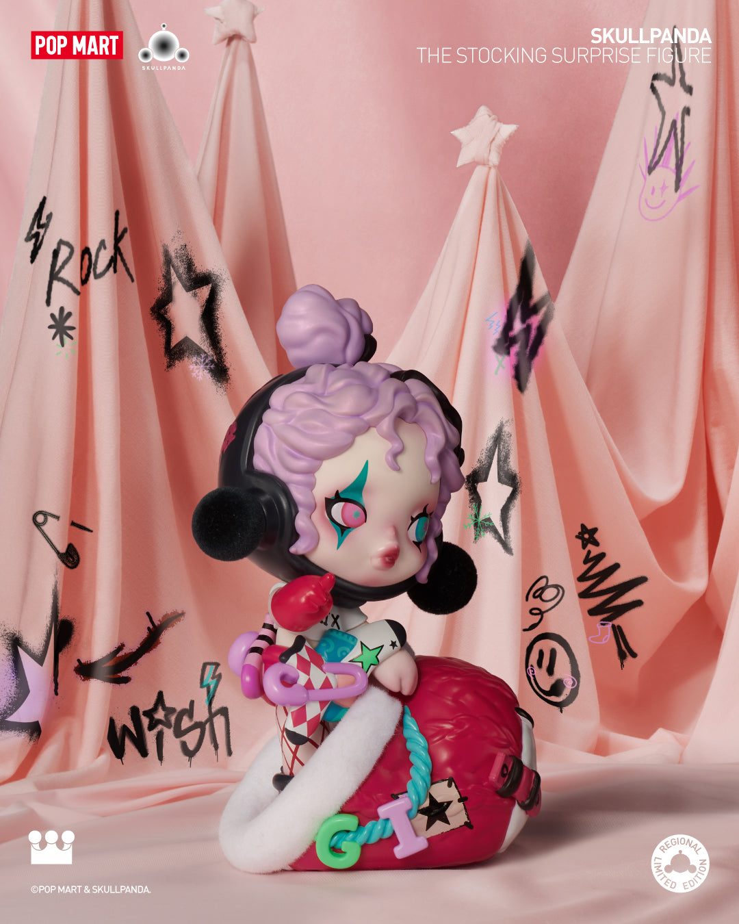  POP MART SKULLPANDA The Stocking Surprise Figure、mySite、greenlandpopulation