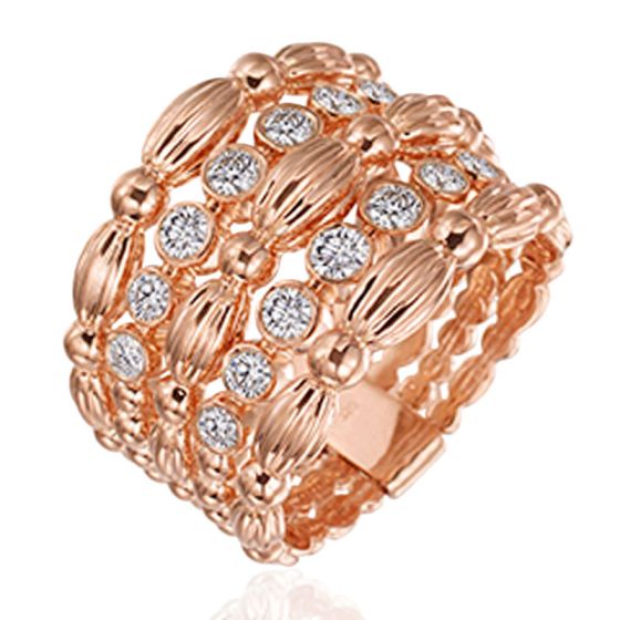 Gumuchian Nutmeg 18k Gold Small Five Row Ring、mySite、hinf8tx79