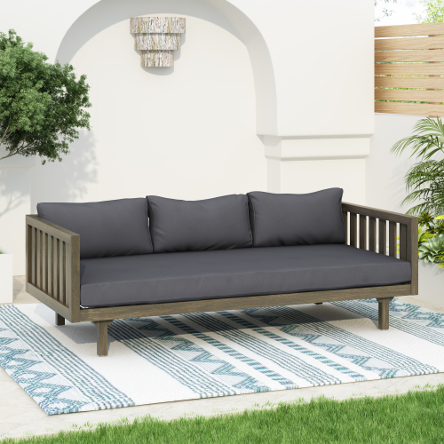 CLAREMONT 3 SEATER DAYBED (DARK GRAY)、、eastwooduniform