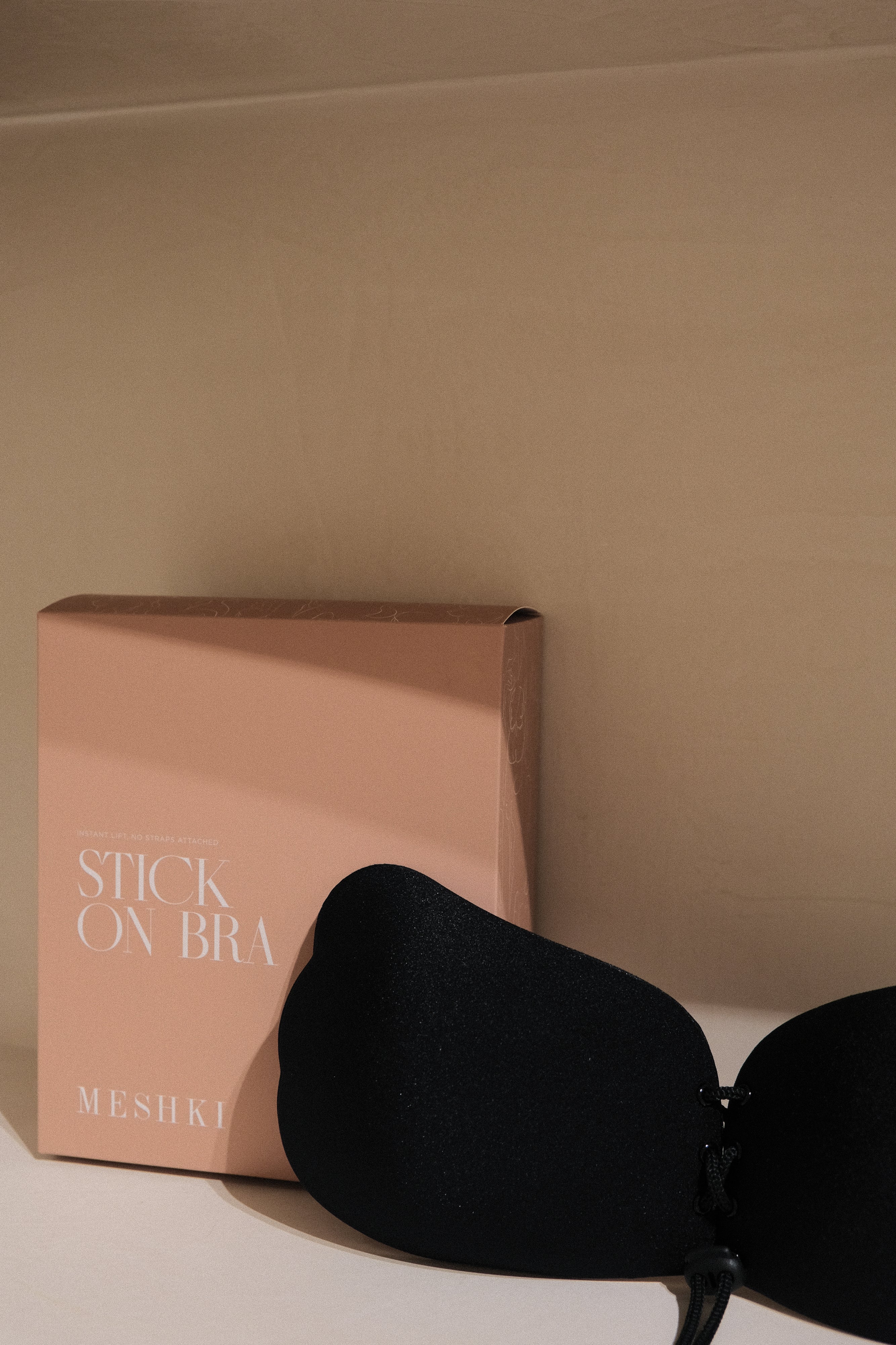 Stick It! Strapless Stick On Bra - Black、mySite、solidvoid