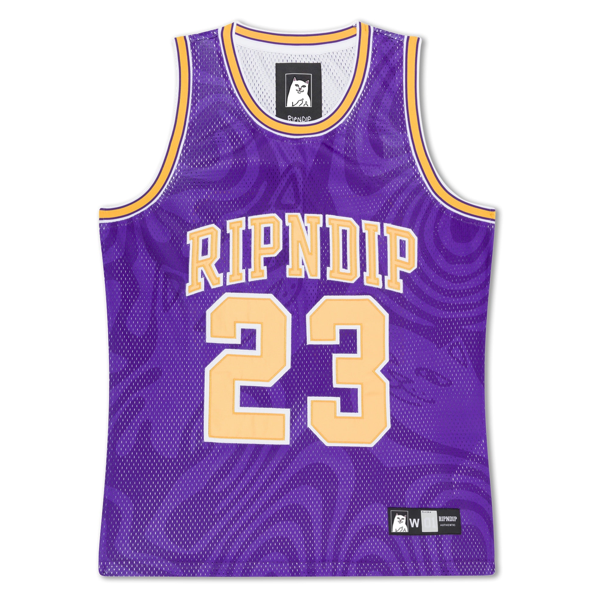  Ripndip LA Basketball Jersey (Purple)、mySite、merchandisen