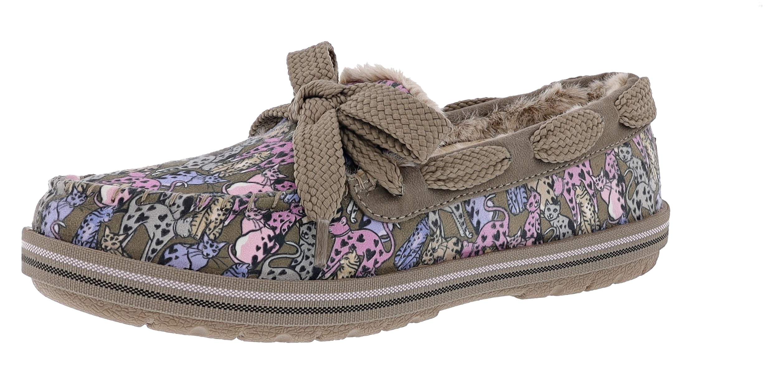 Skechers Women's Bobs Too Cozy Cats Meow Slip On Slippers、mySite、lovesweatpilates