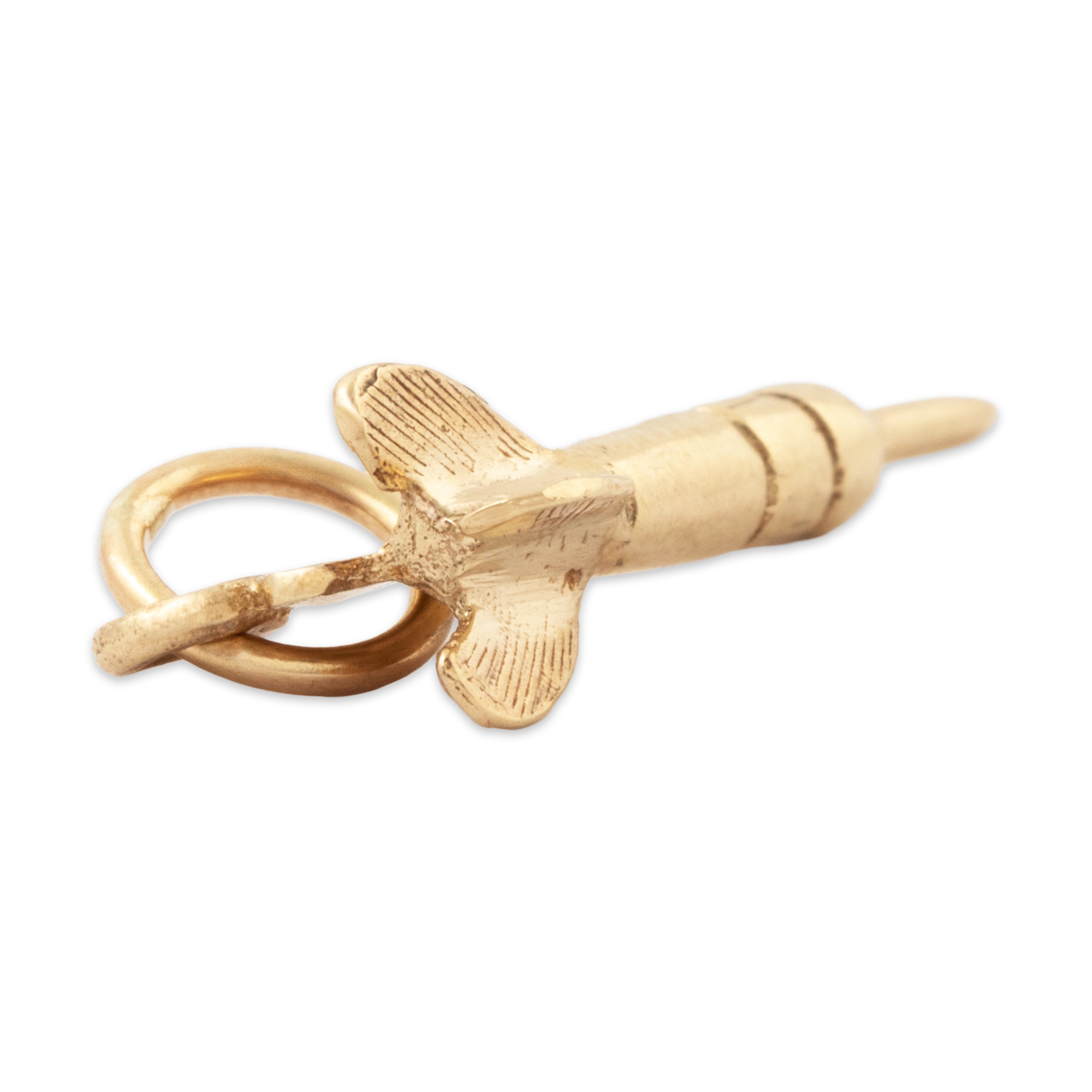 Vintage 14k Yellow Gold Dart Arrow Charm / Pendant、mySite、hinf8tx79