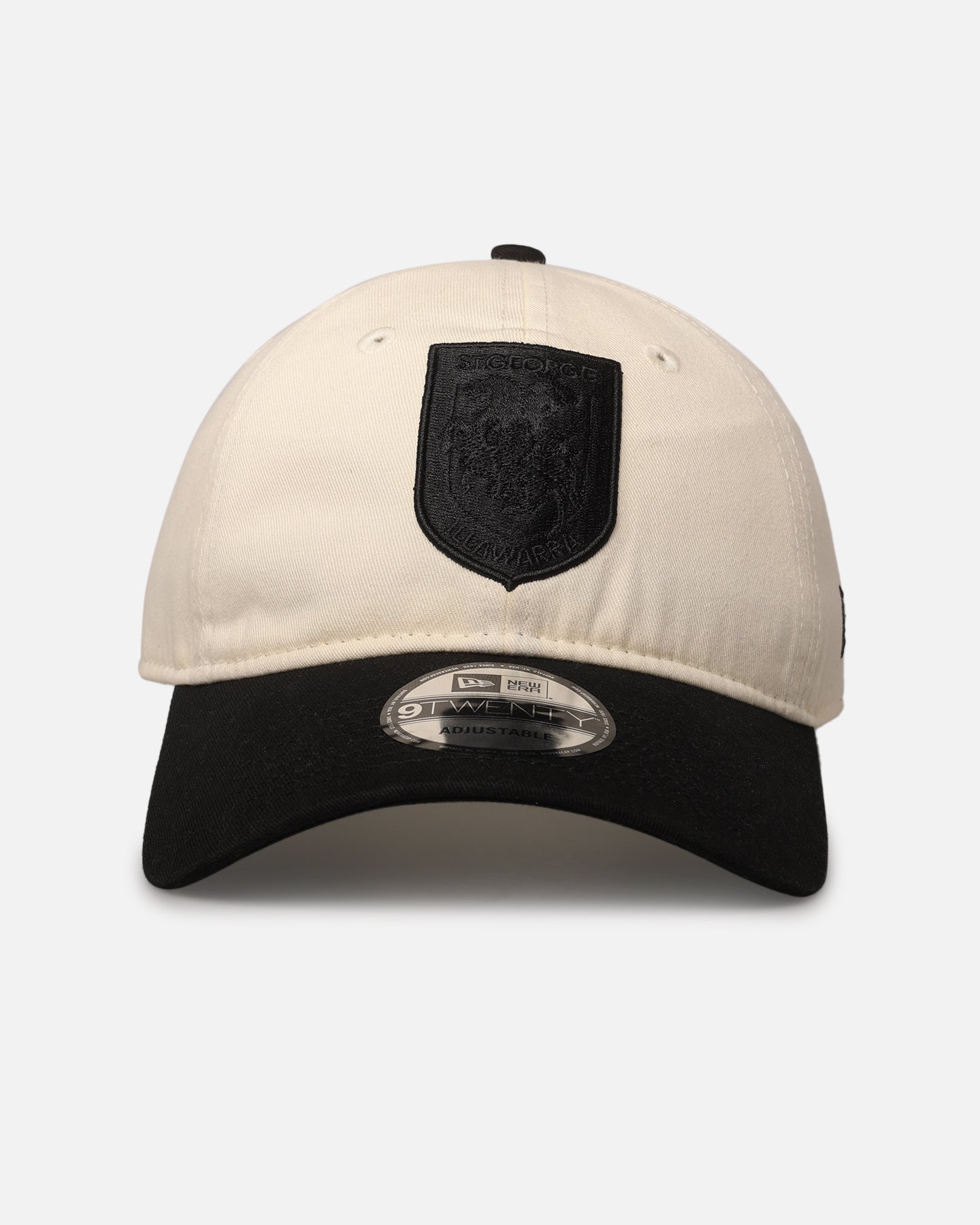 New Era St. George Illawarra Dragons 'NRL Two Tone' 9TWENTY Strapback Chrome White/Black、mySite、zt4zffjzw