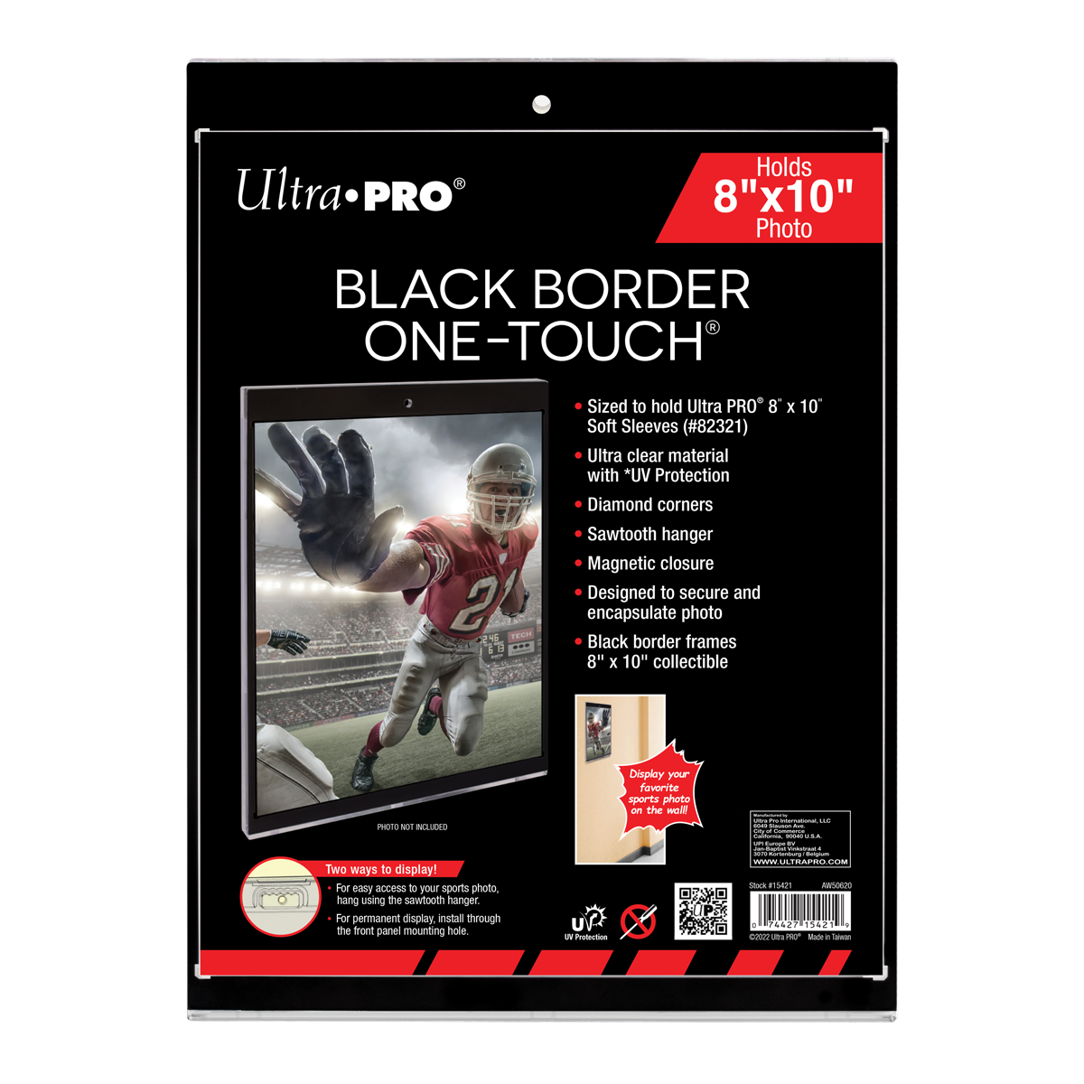 Ultra PRO 8 x 10 Black Border UV ONE-TOUCH Magnetic Holder、mySite、waistdrama