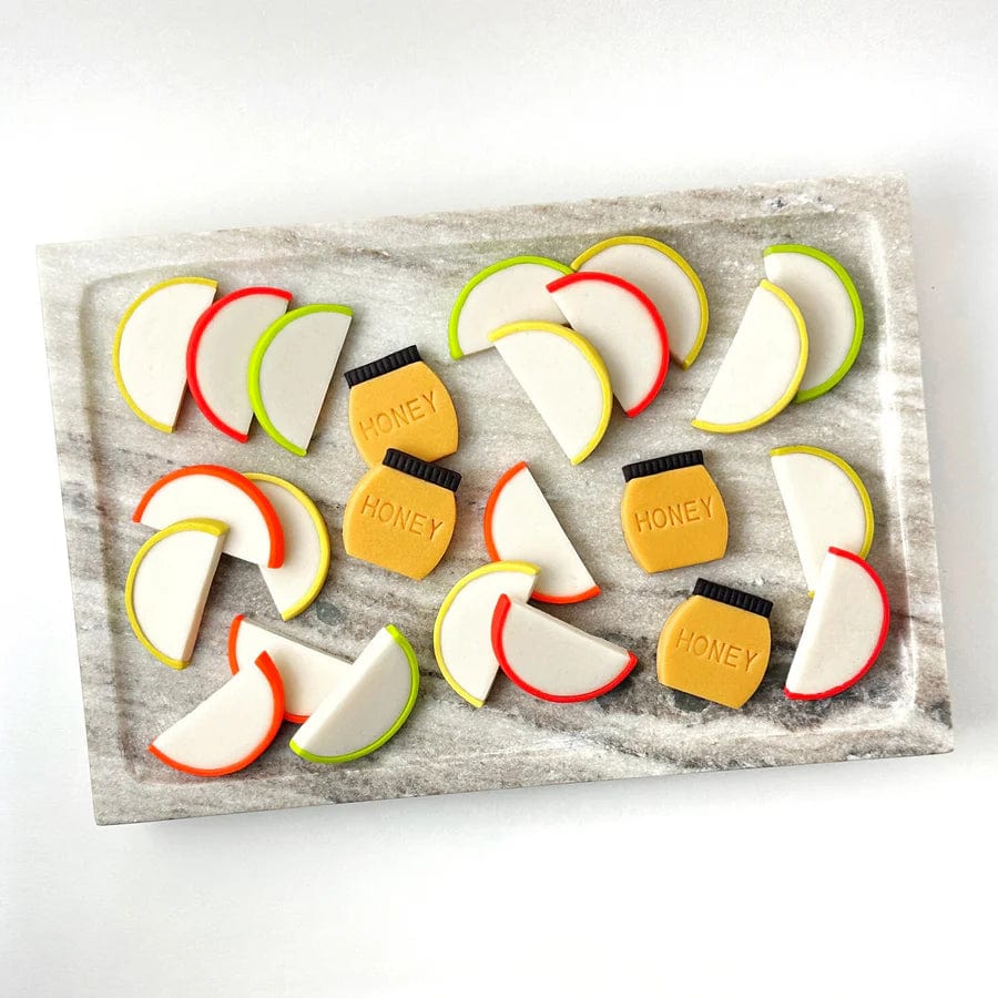 Marzipan Rosh Hashanah Apples & Honey Platter、mySite、topwebapps