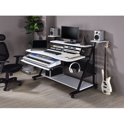 Willow Black Finish Music Desk、、casual