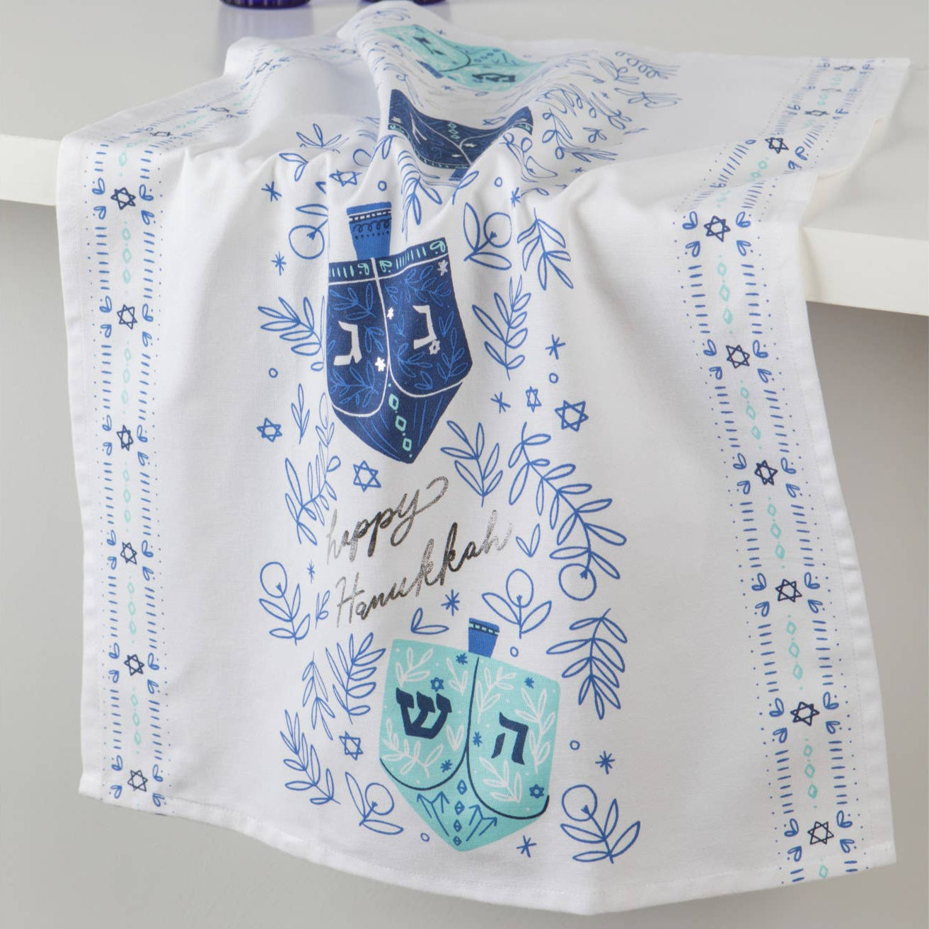 Metallic Dreidels Dishtowel、mySite、topwebapps