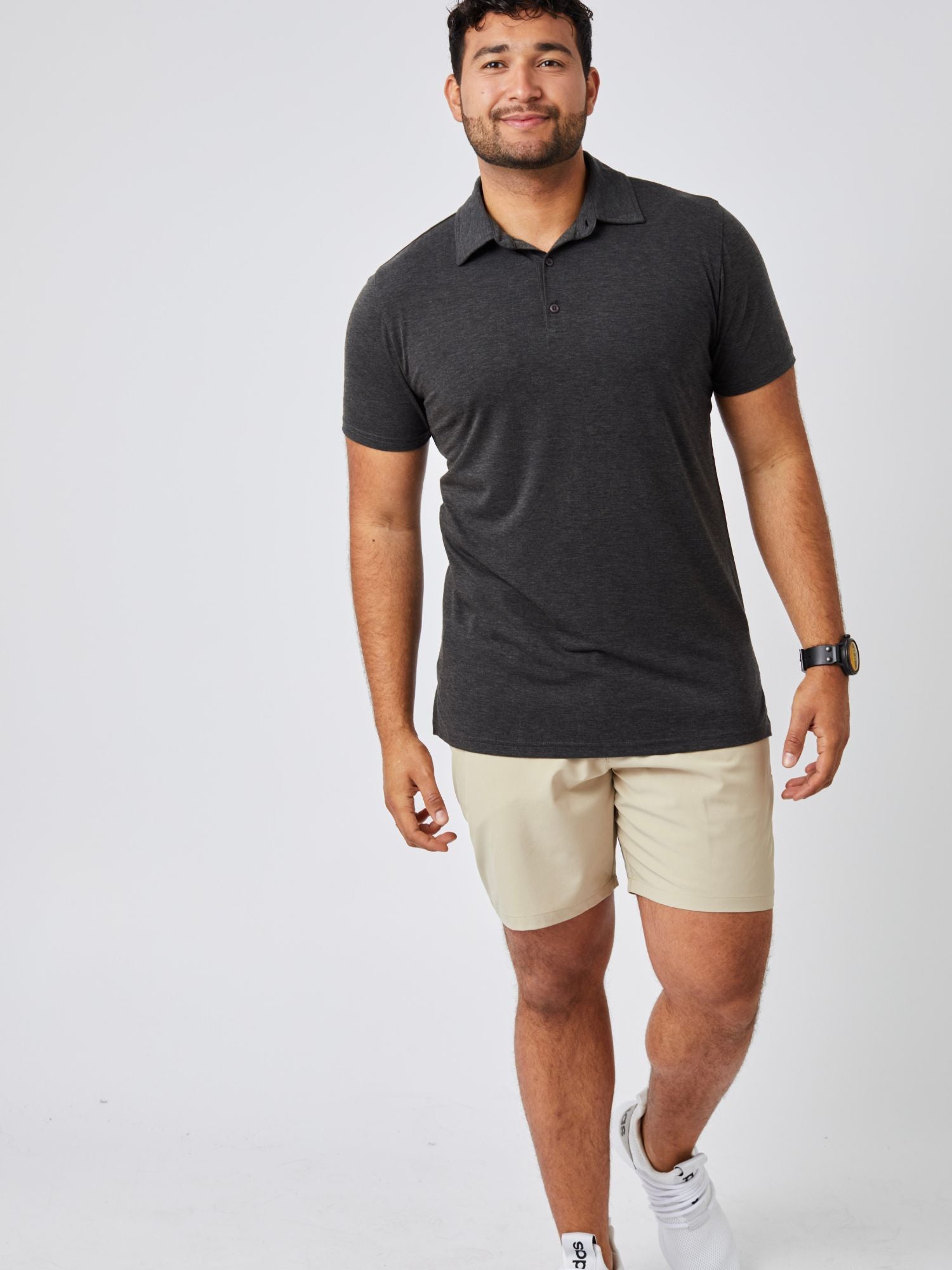  Charcoal Performance Polo、mySite、ghnorth