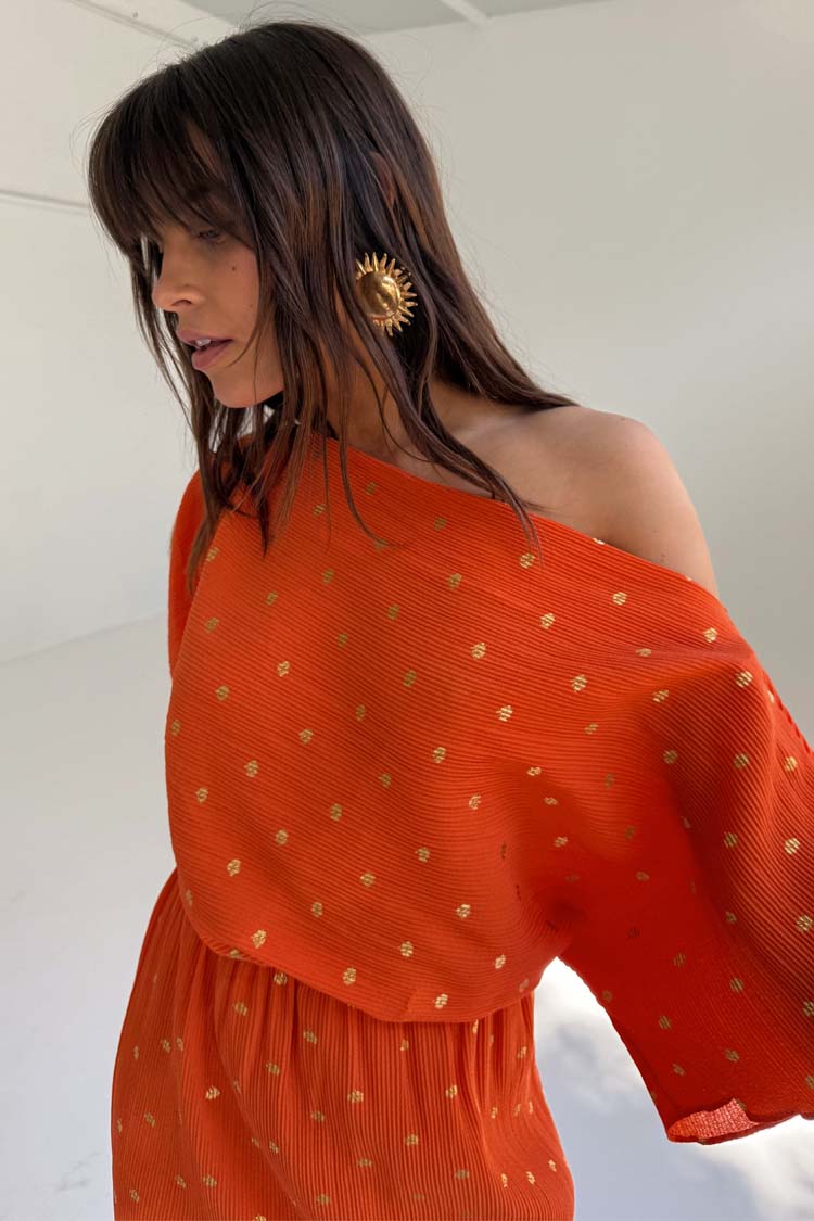 Orange Tilly Dress、mySite、solidvoid