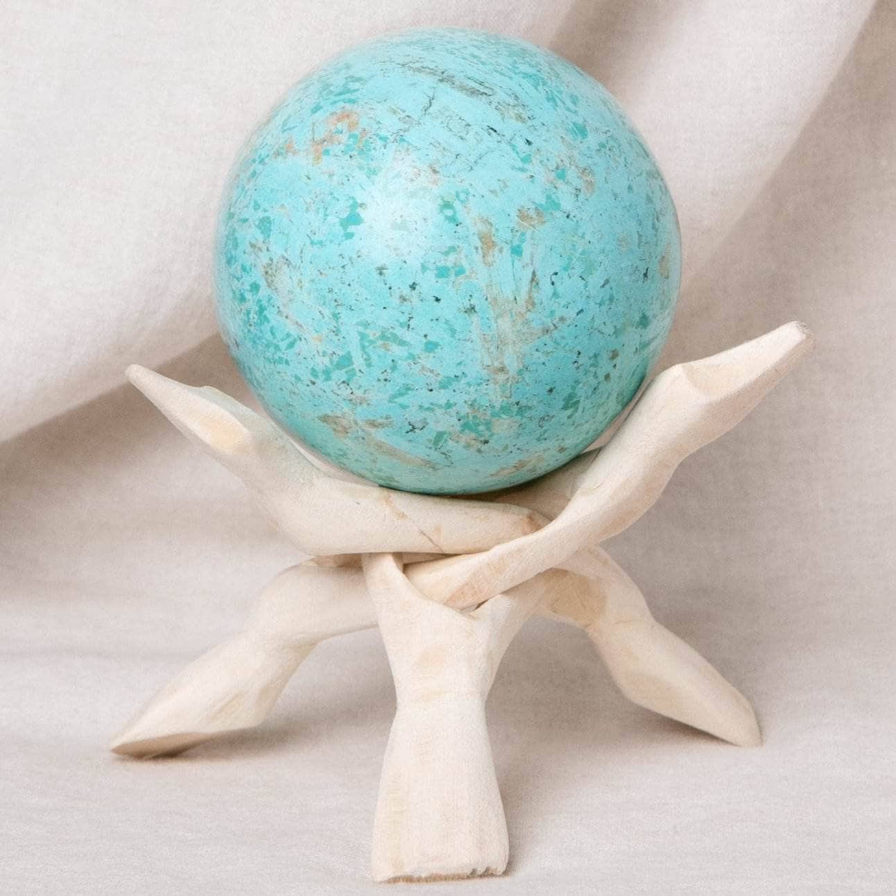 Natural Peruvian Turquoise Sphere - AAA Premium Quality、mySite、hinf8tx79
