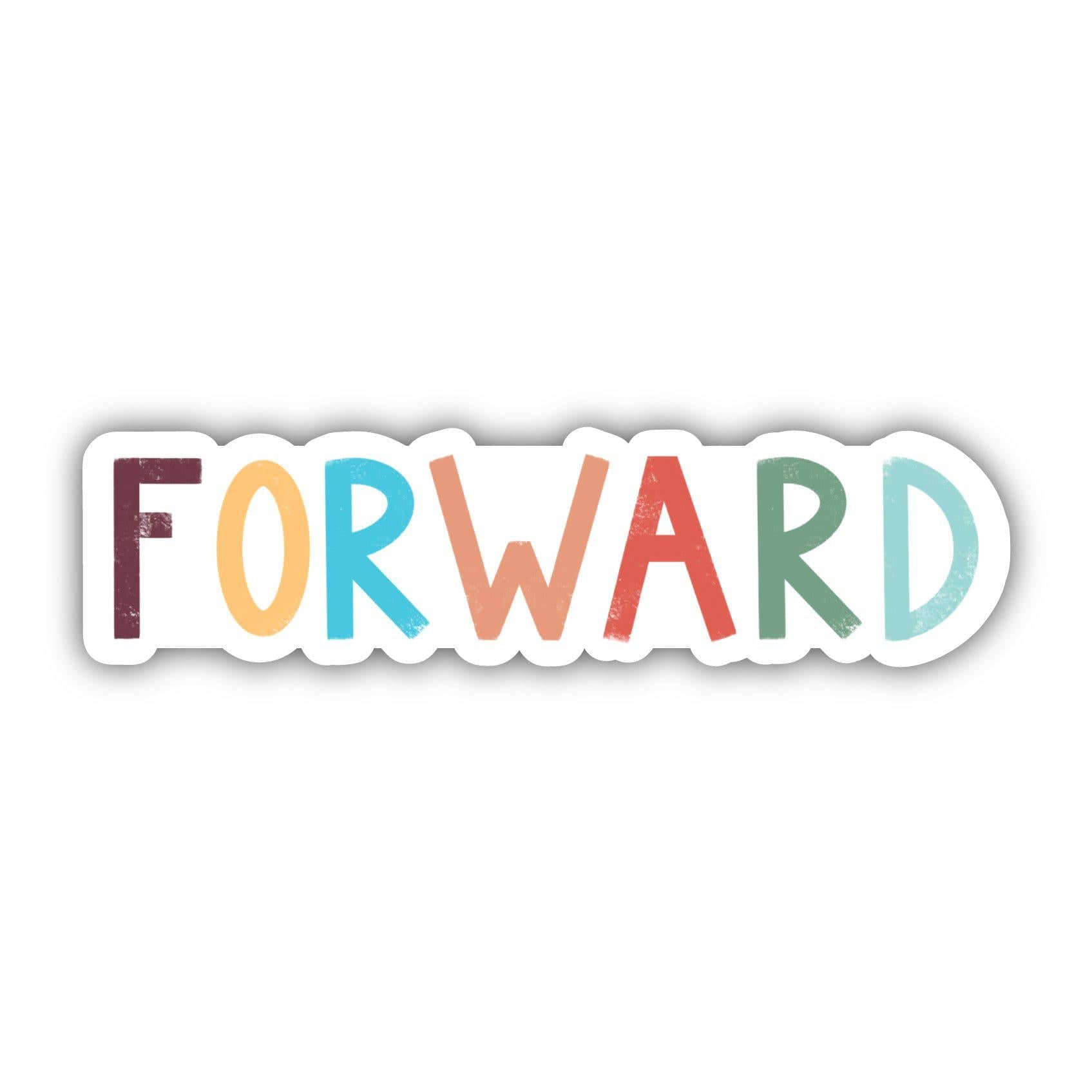  Forward Positivity Lettering Sticker、mySite、ghnorth