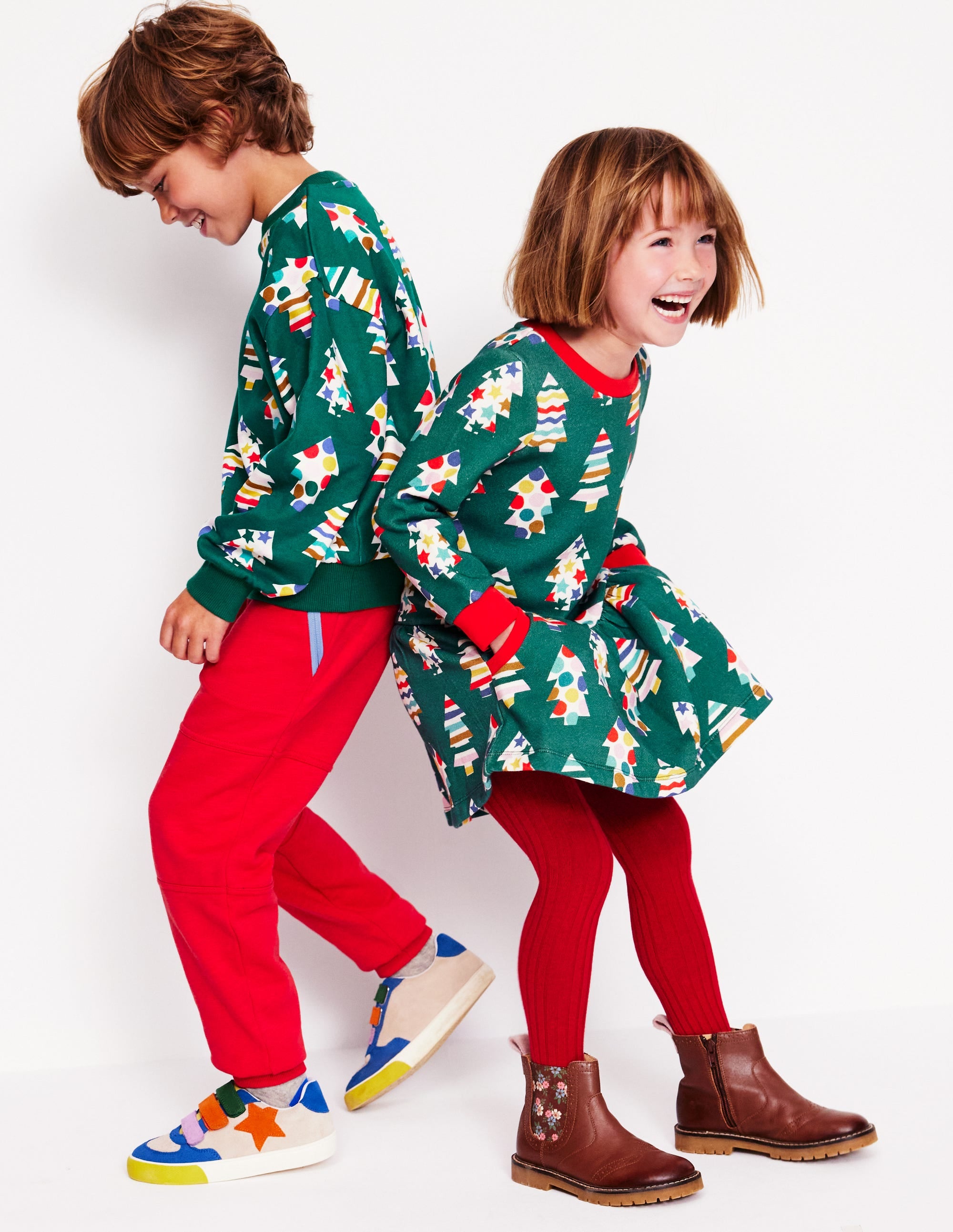  Printed Sweatshirt-Christmas Tree、mySite、ashleygrahame