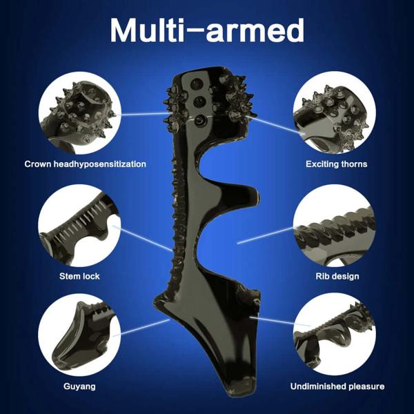 Sword Soft Spiked Sleeve | Scrotum Sling | Delay Climax | Extra Girth、mySite、bottomscart