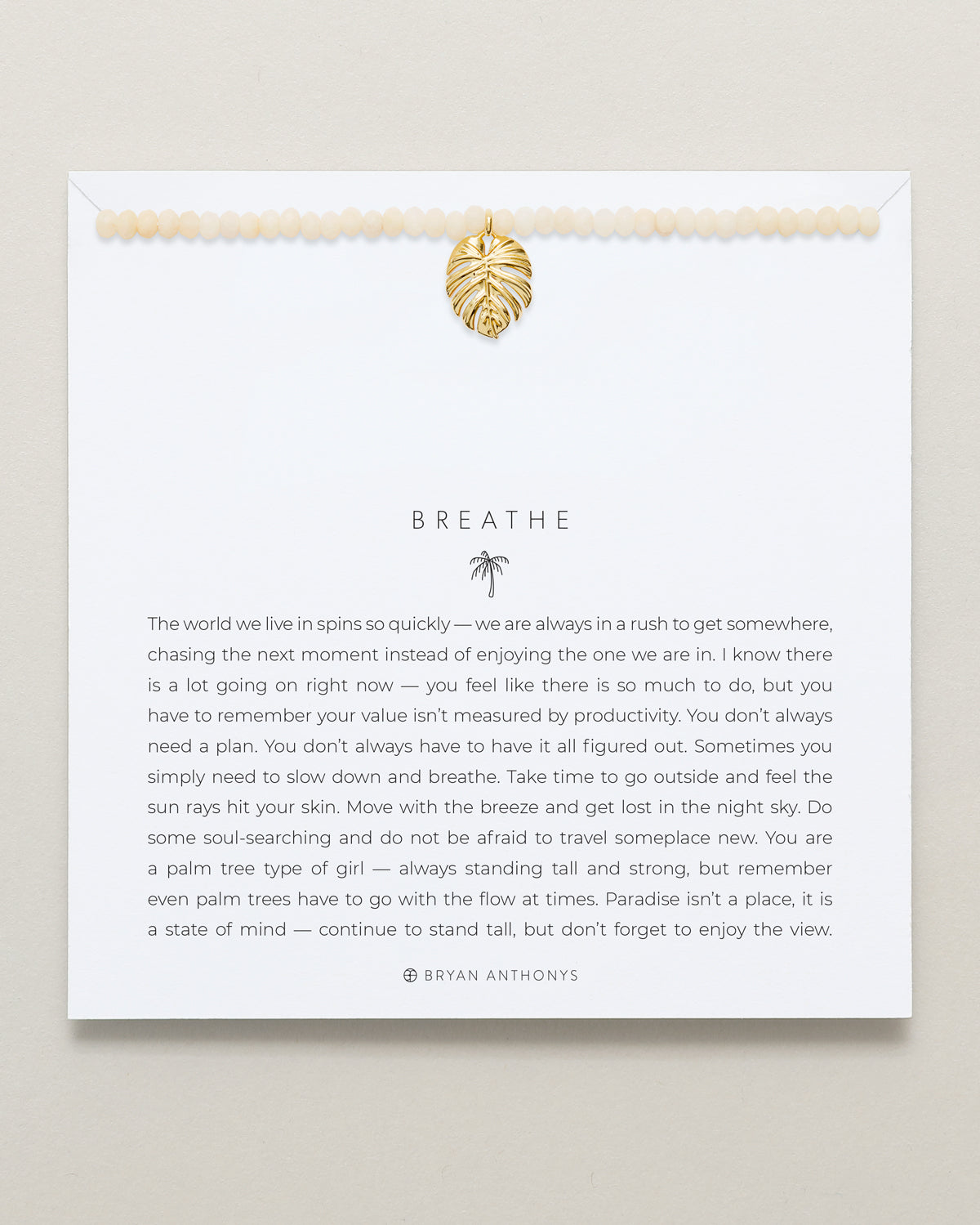 Breathe Beaded Necklace、mySite、hinf8tx79