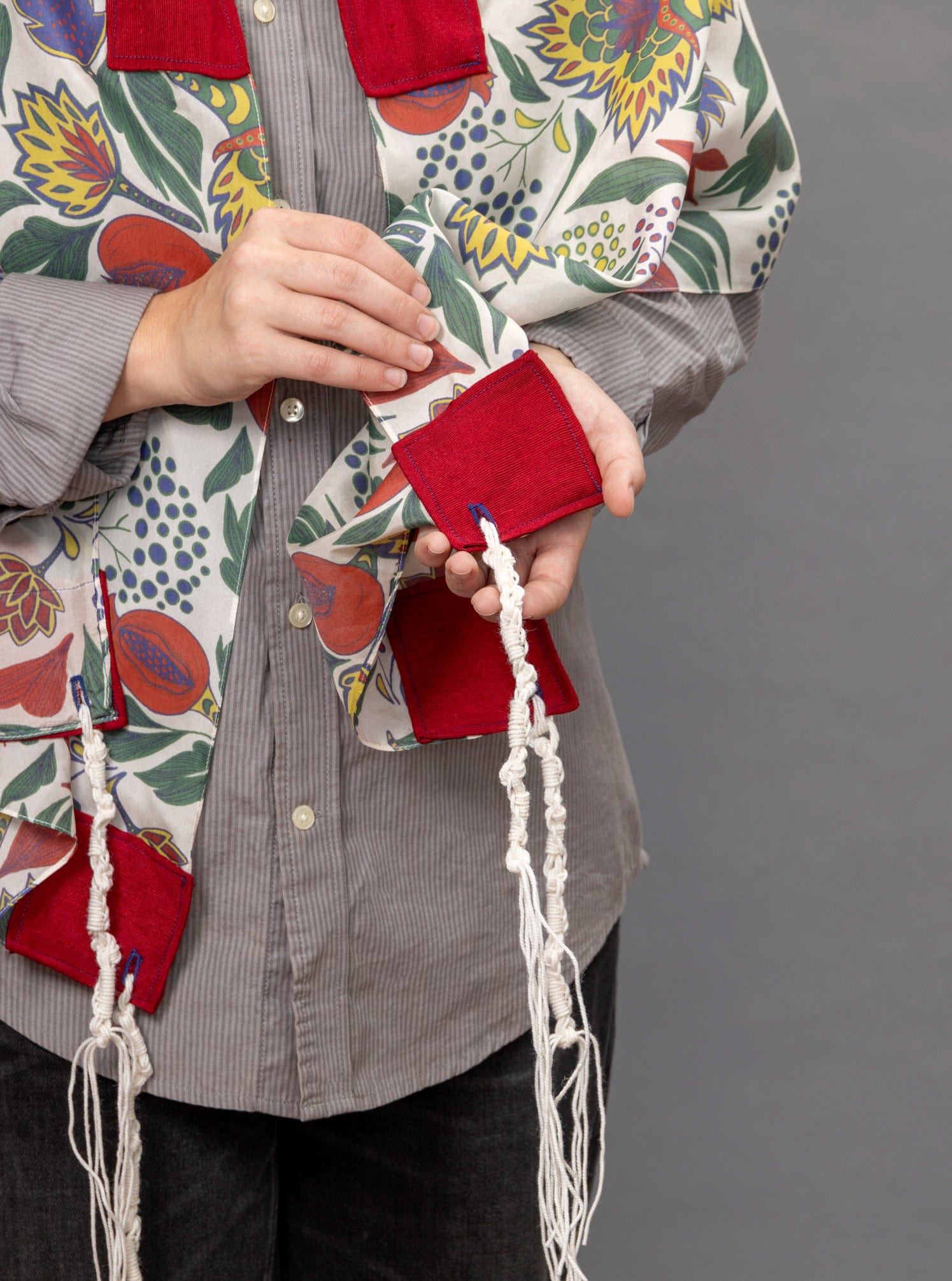 Primary Colors Pomegranates Pure Cotton Tallit、mySite、topwebapps