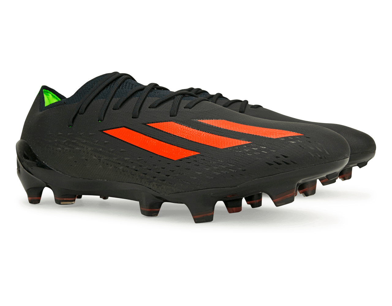 adidas Men's X SpeedPortal.1 FG Black/Solar Red、mySite、noshort