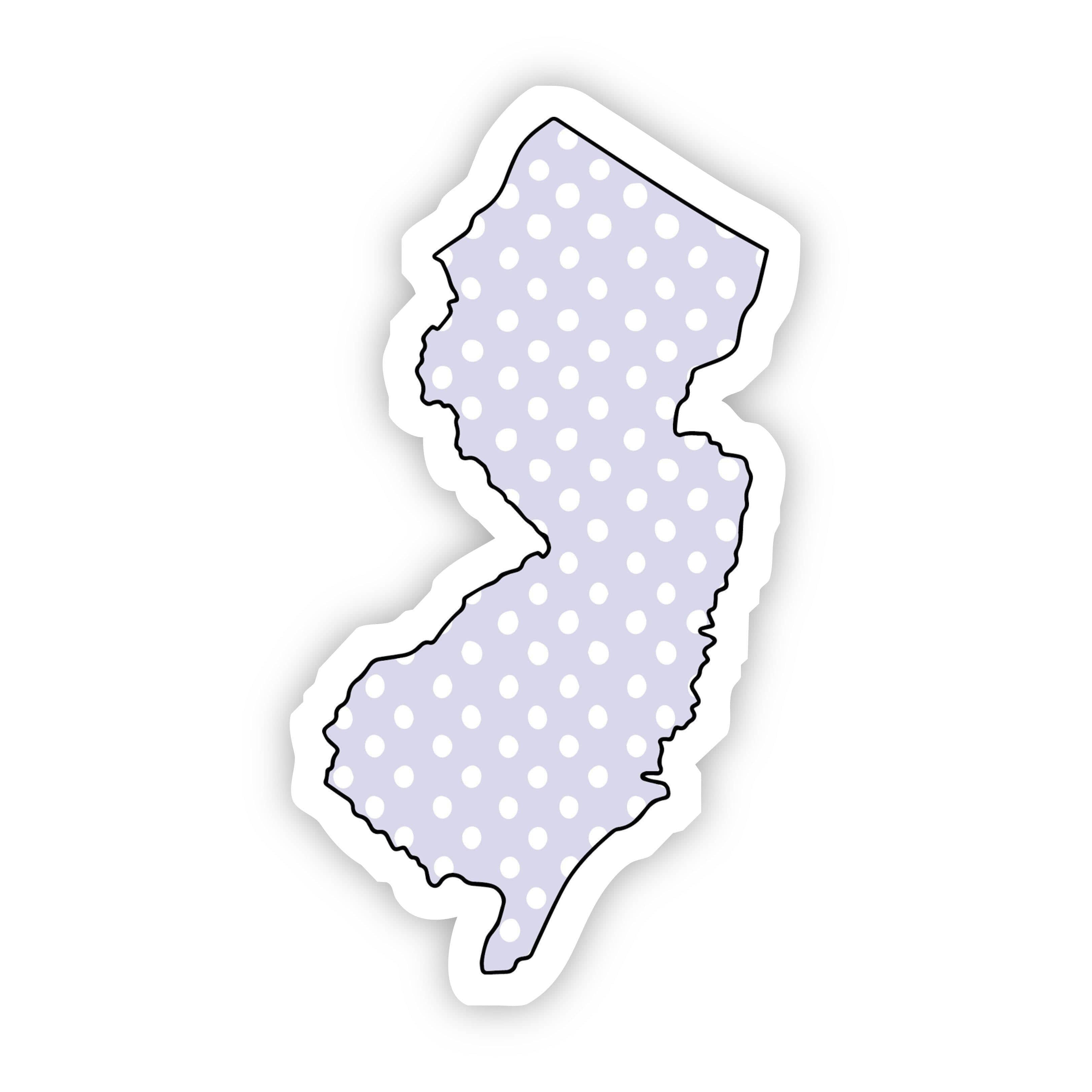  New Jersey Polka Dot Sticker、mySite、elrpsem3k