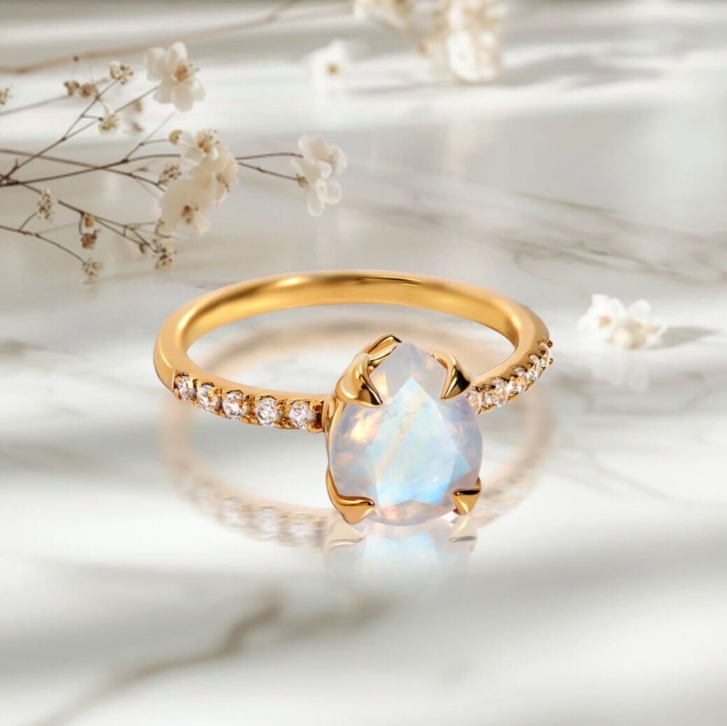 Moonstone Ring - Nymph、mySite、hinf8tx79