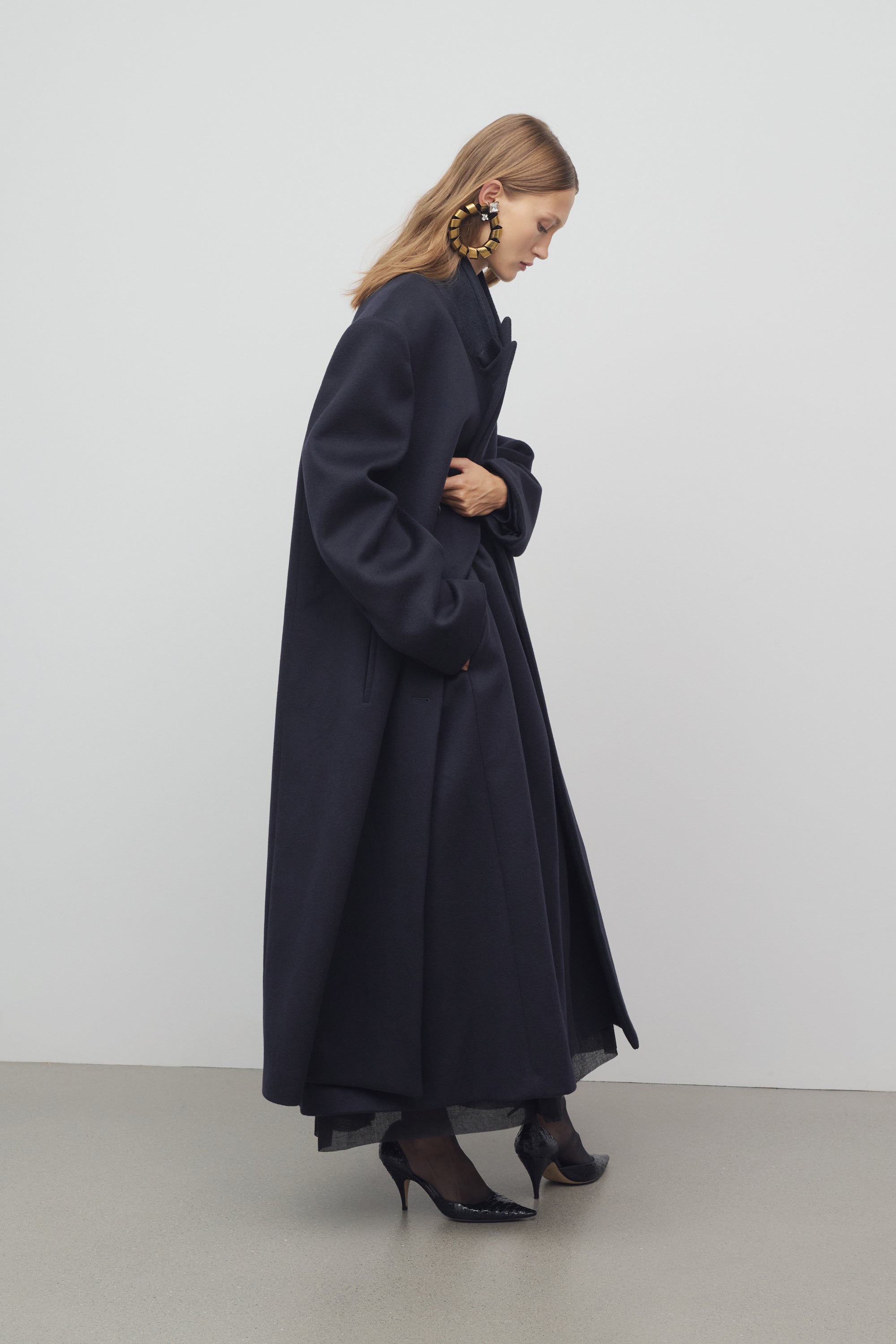 Harisi Coat in Cashmere、mySite、aoinhome
