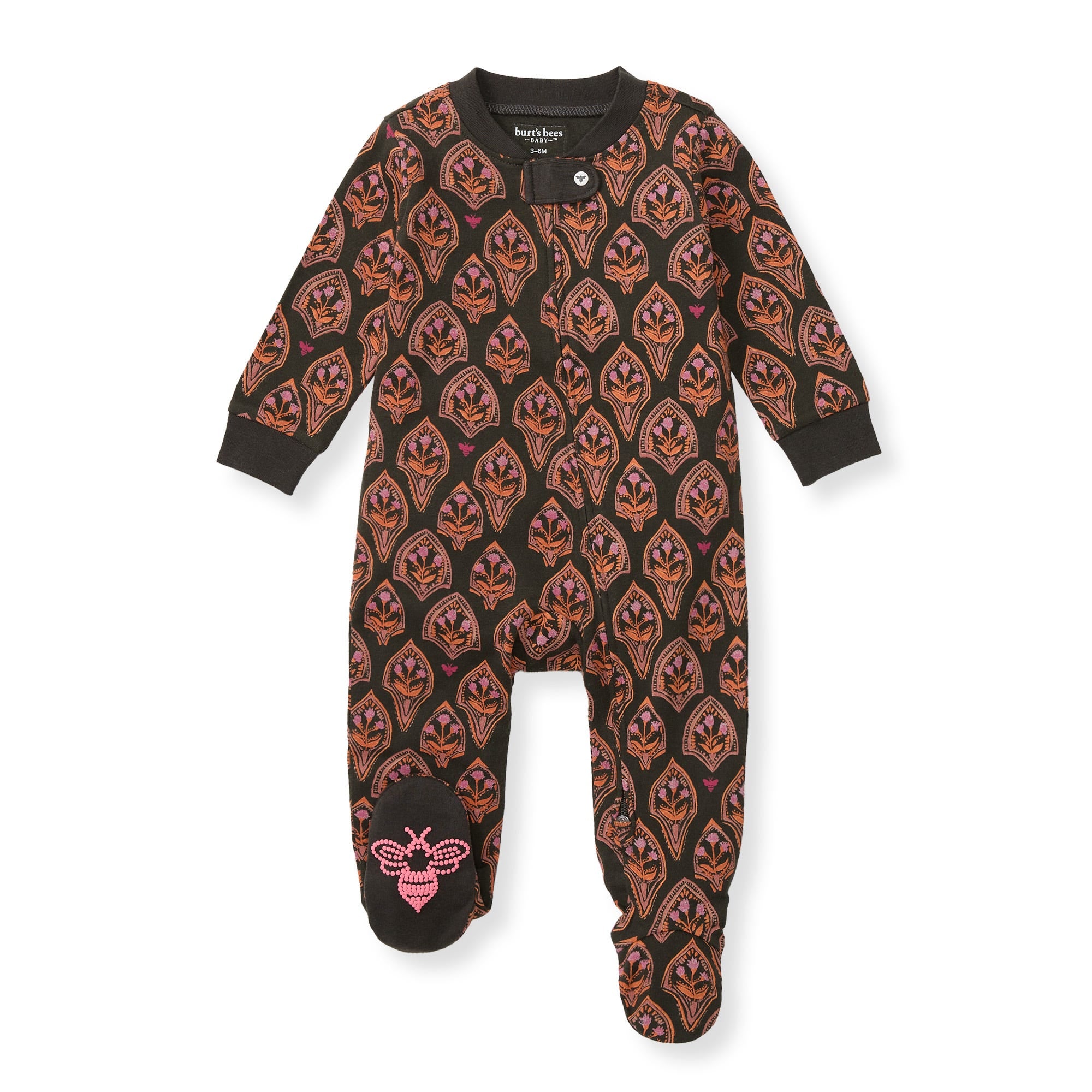 Floral Arches Organic Cotton Sleep & Play、mySite、g9winljtr