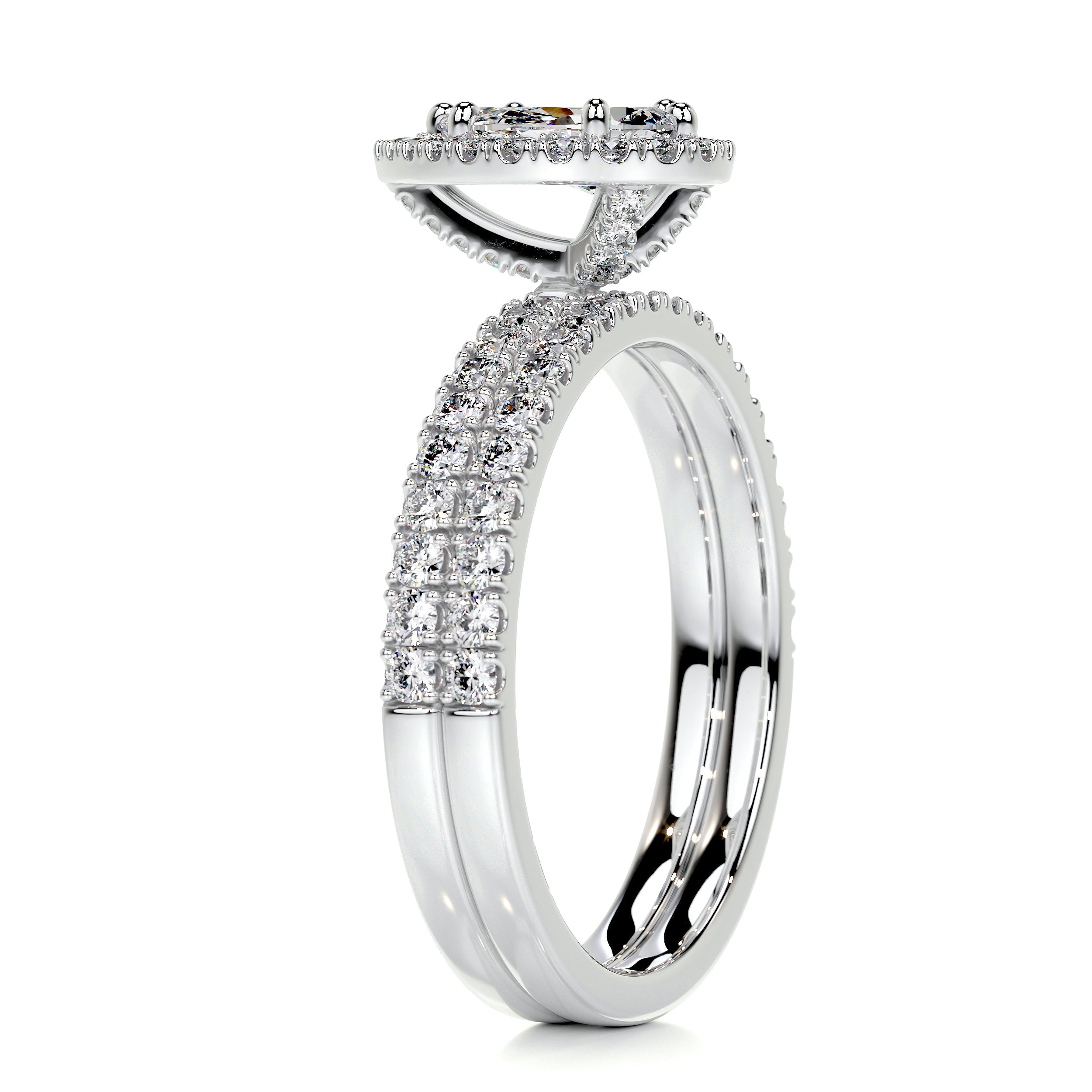 Juniper Diamond Bridal Set -14K White Gold (RTS)、mySite、hinf8tx79